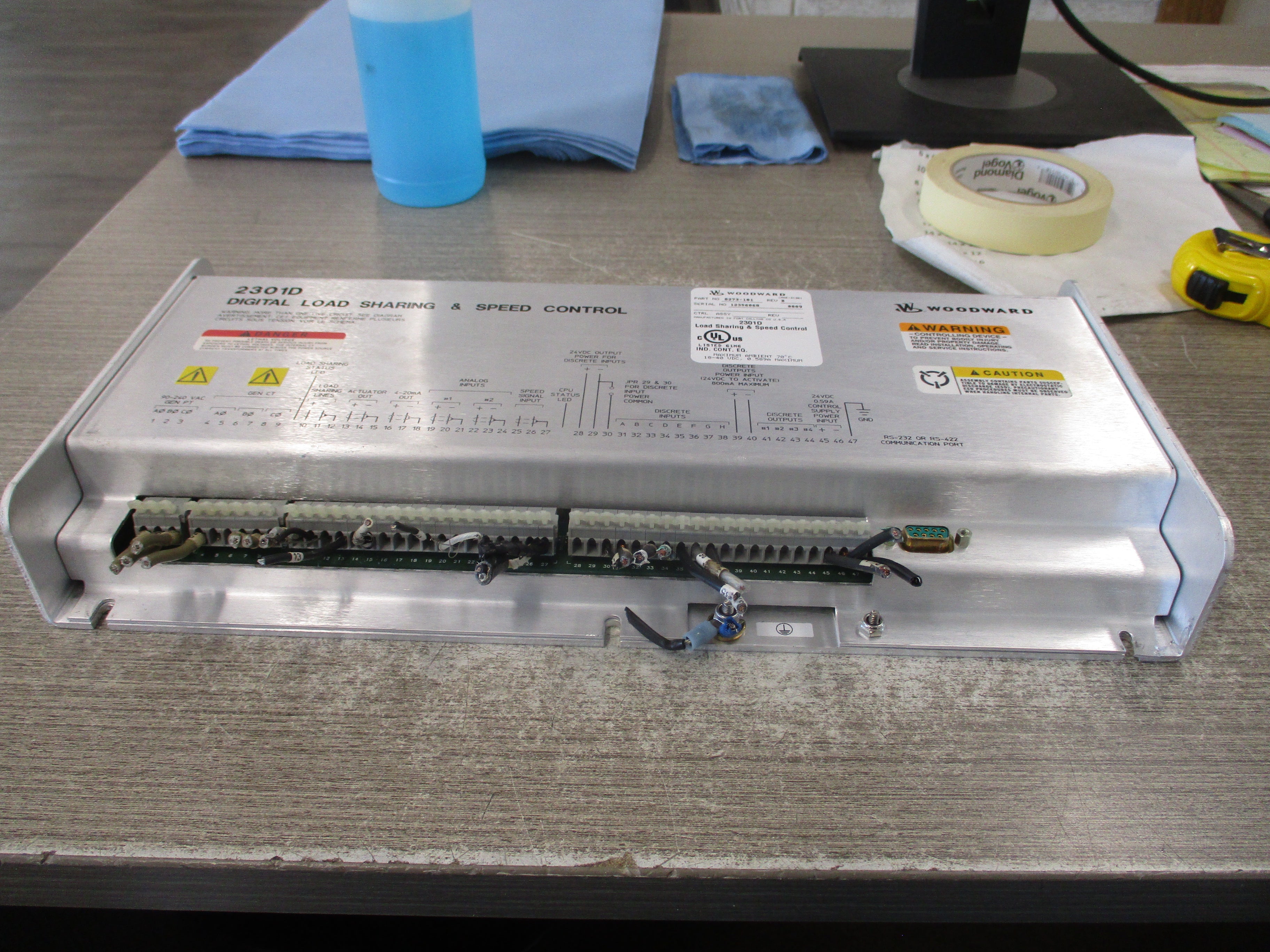 Allen-Bradley DC-AC Drive SA3100-R020-AX-L6R 20HP DC Input: 19-23KVA 513-620V