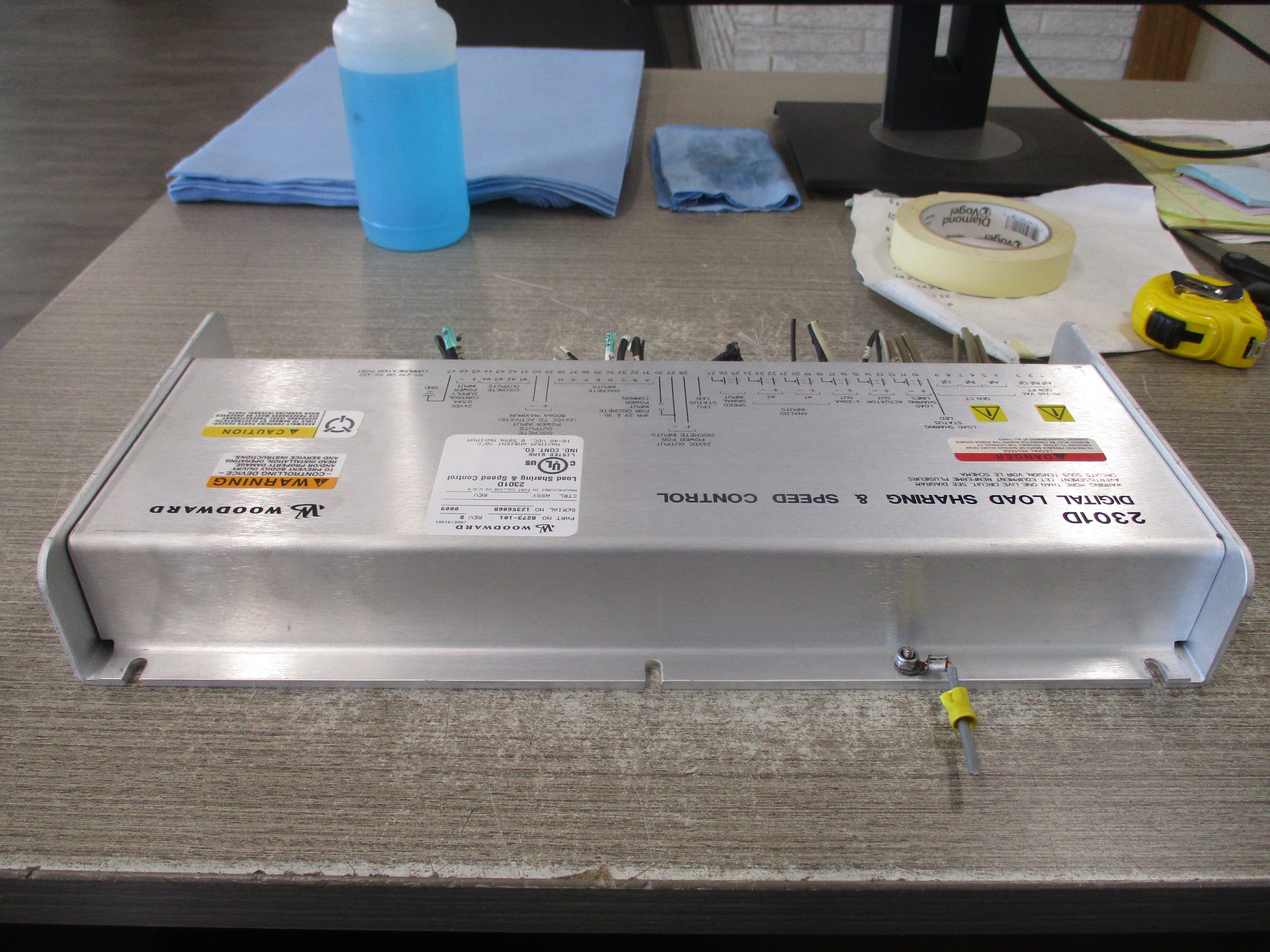 Allen-Bradley DC-AC Drive SA3100-R020-AX-L6R 20HP DC Input: 19-23KVA 513-620V