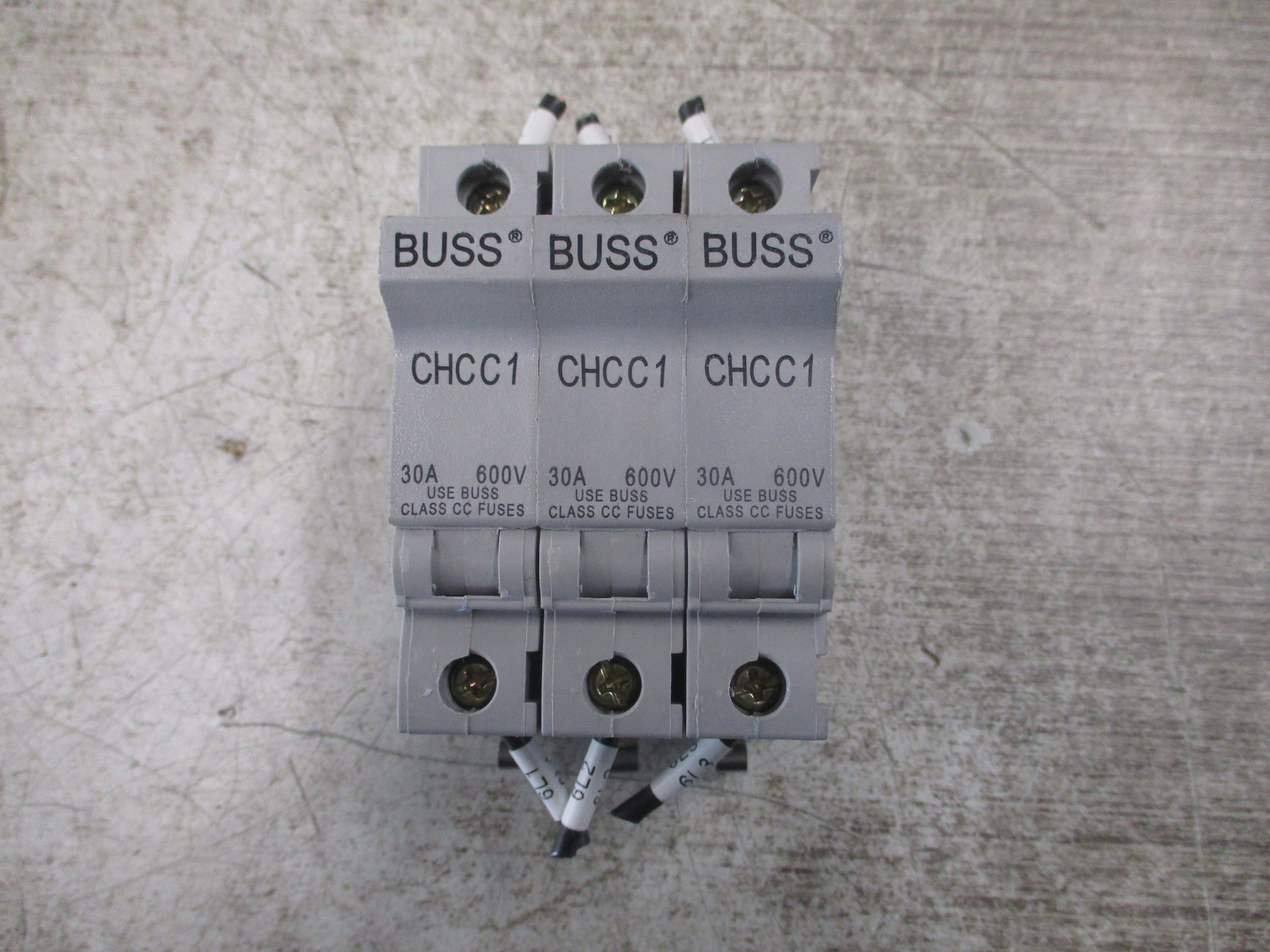 Buss Fuseholder CHCC1 30A 600V 3P Used