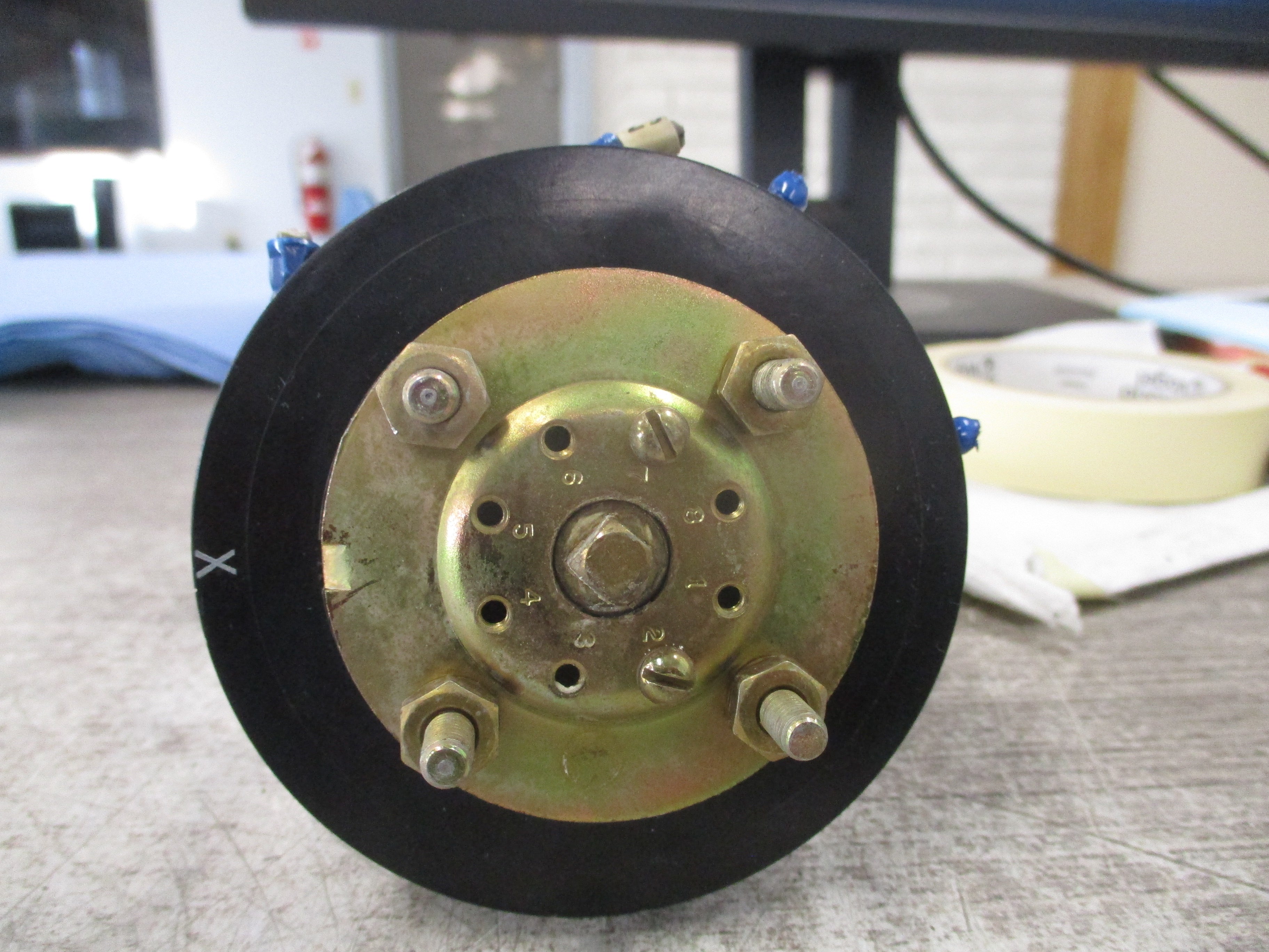 Electroswitch Series 24 Breaker Control Rotary Switch 2440D Used