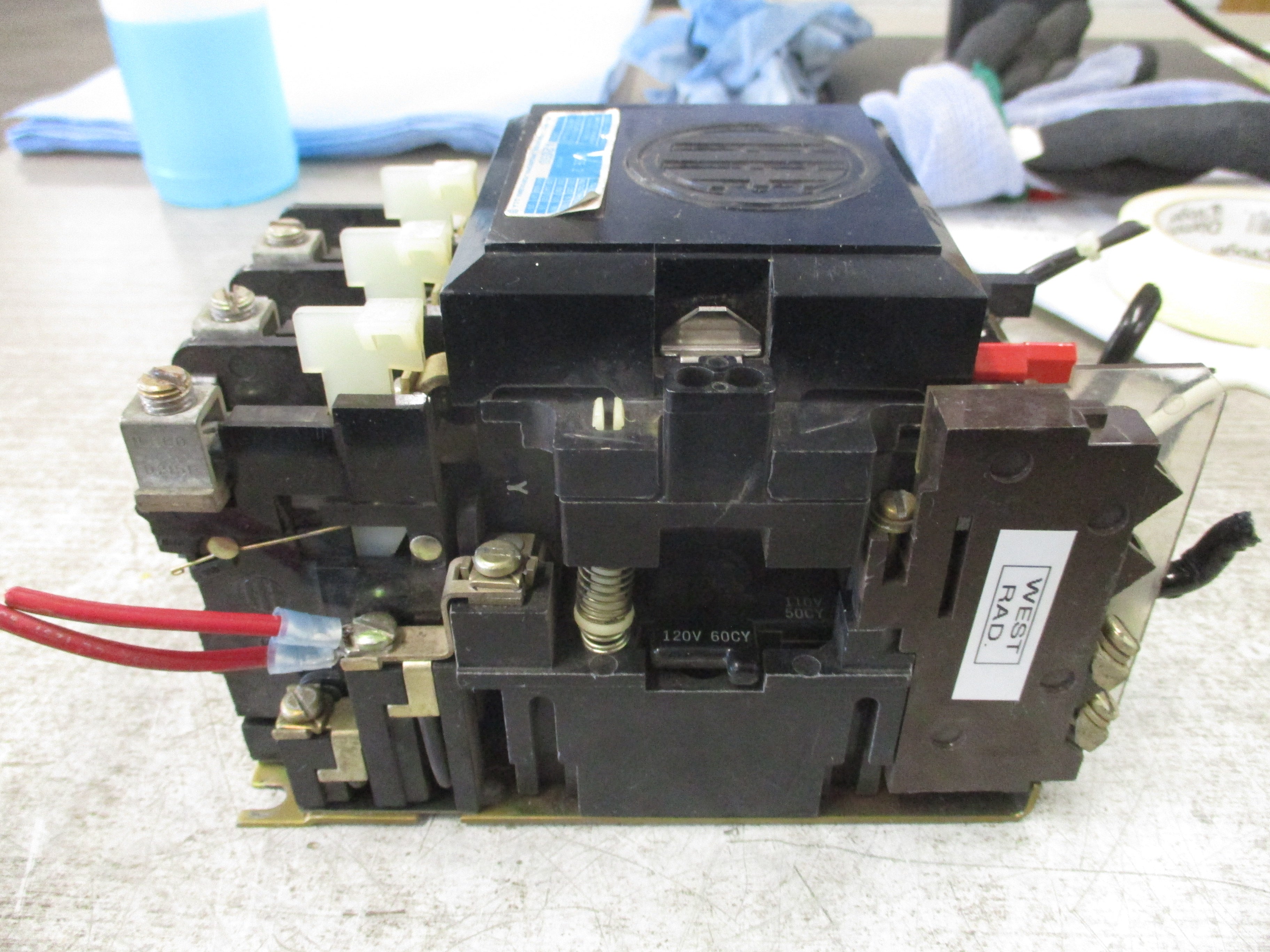 ITE Size 2 Starter A203D 120V Coil Used