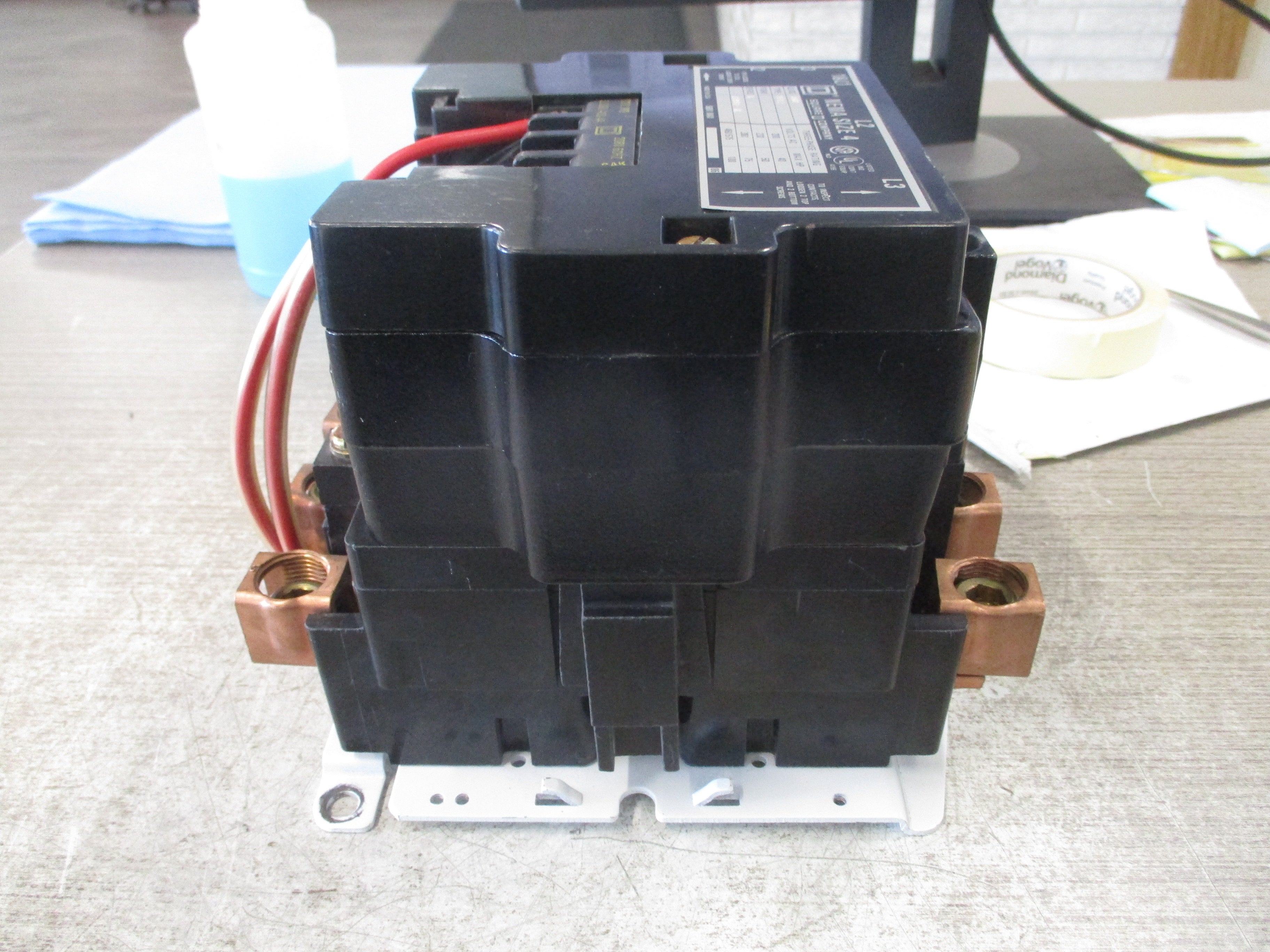 Square D Size 4 Contactor 8502 SFO 2 Ser. A 208V Coil Used