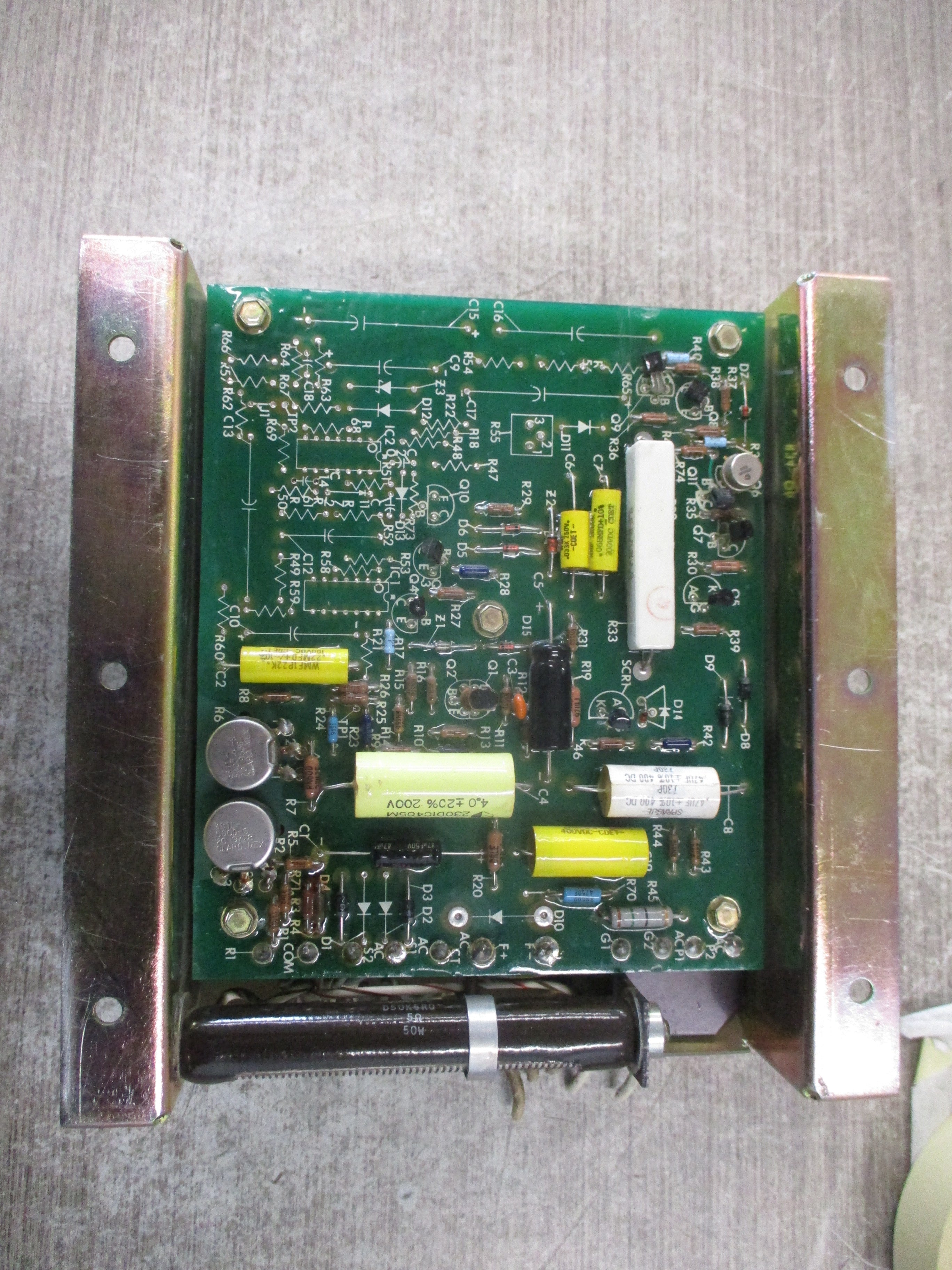 Kato Engineering KCR360 Voltage Regulator 821-36000-00 208V Sensing Tap Used
