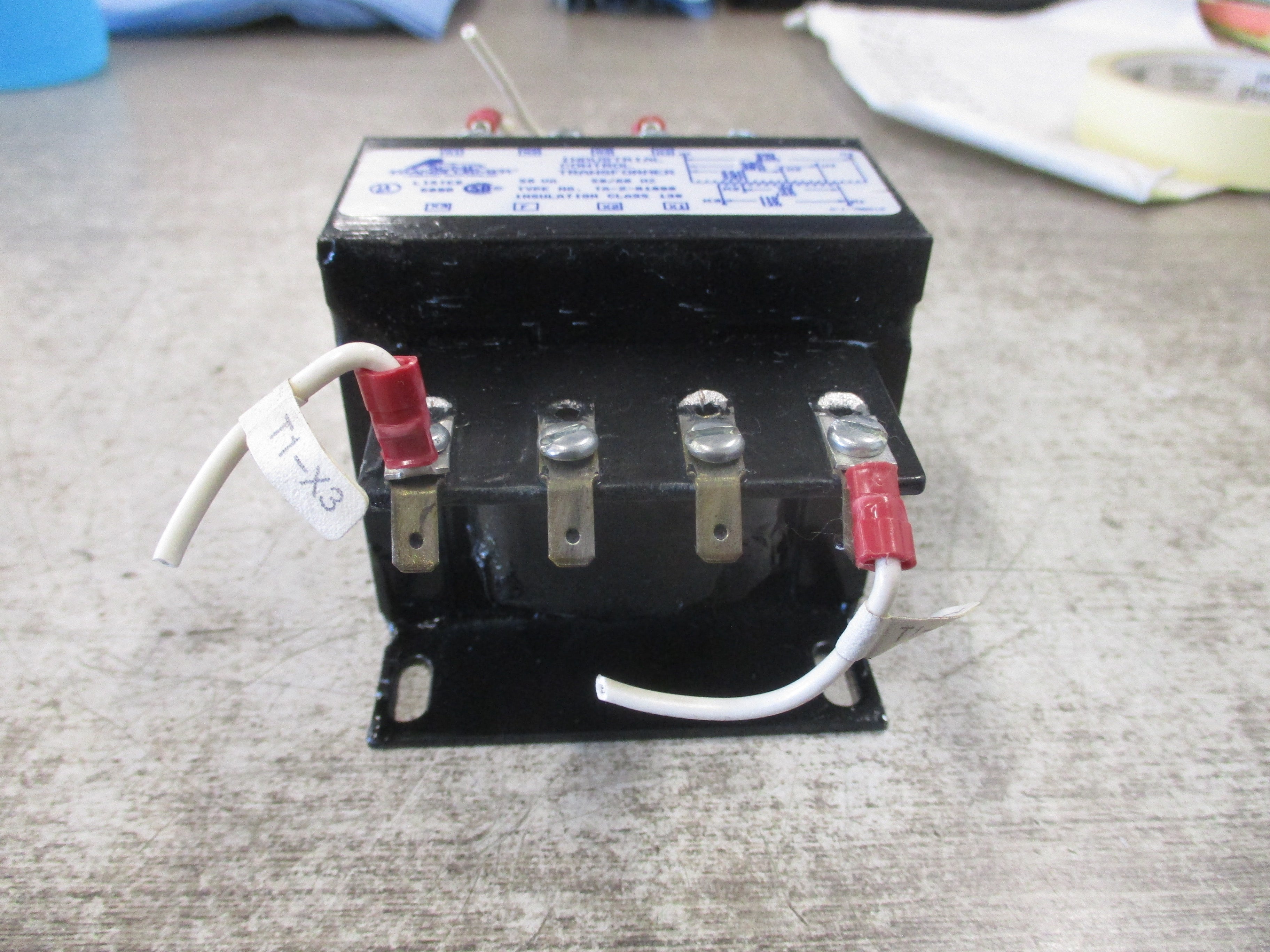 Acme Transformer Control Transformer TA-2-81000 50VA Pri: 240/480/600V Sec: 120V