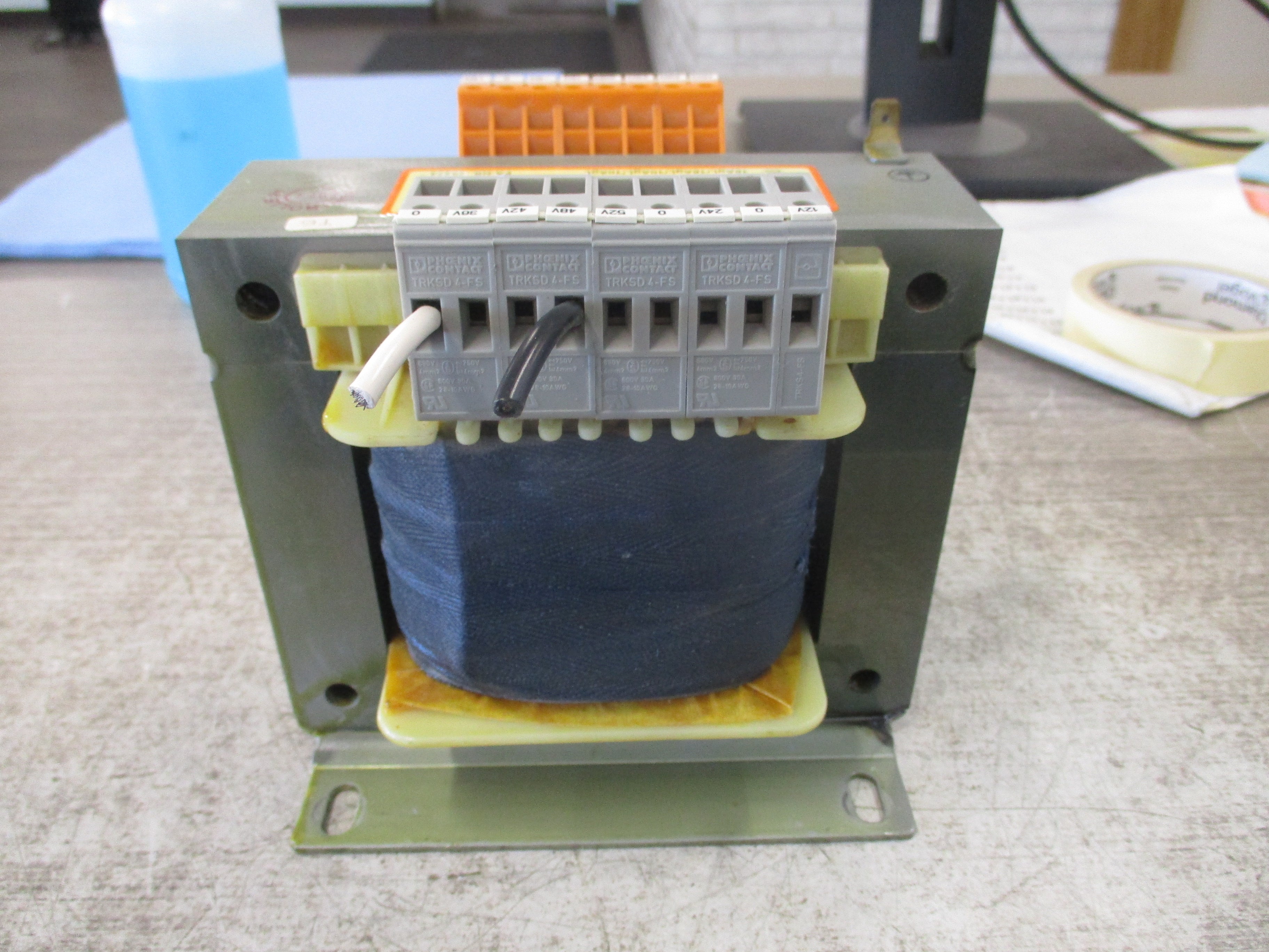Block Transformer B 9711109 500VA Pri: 110/208/230/400/480V
