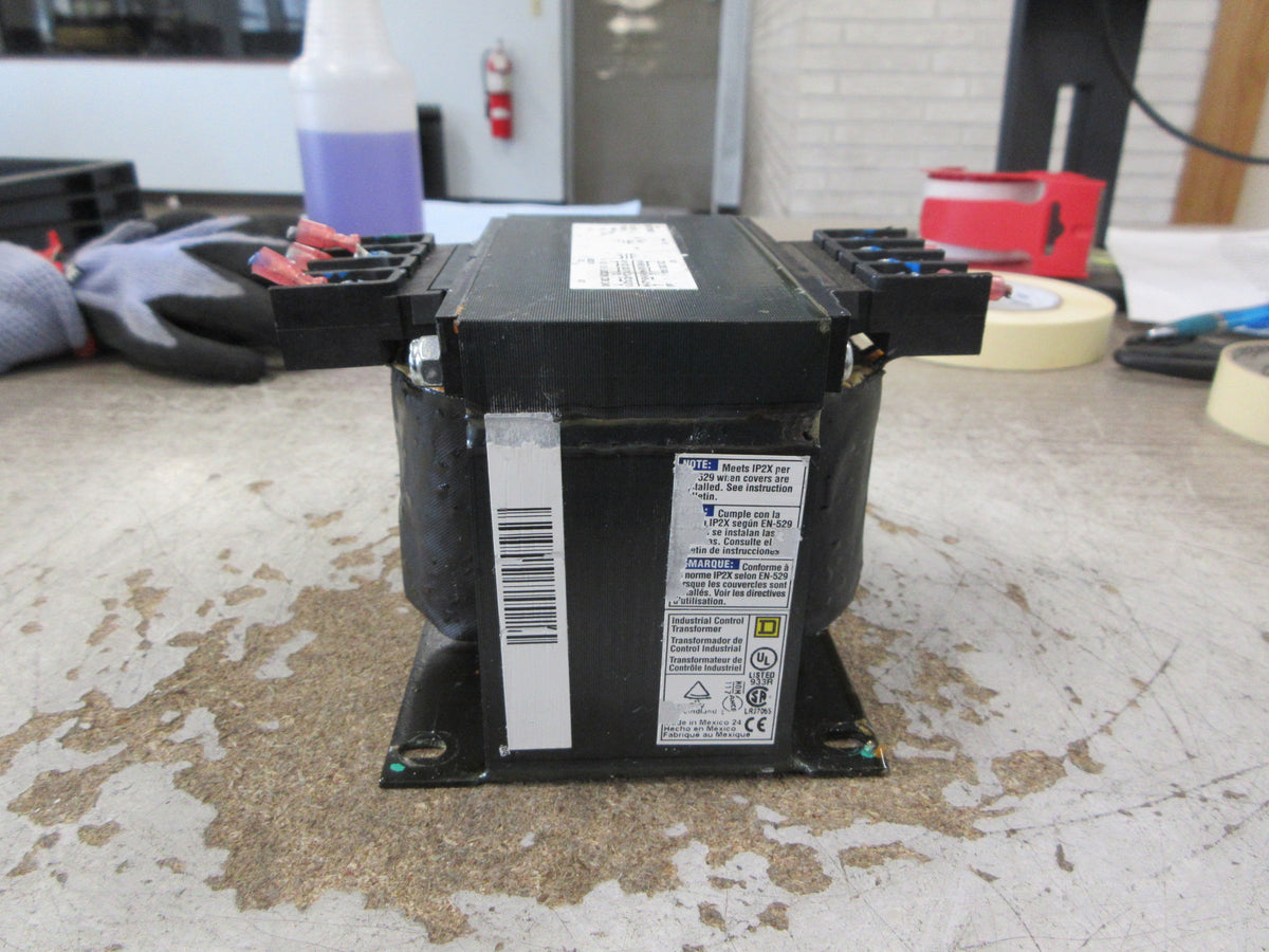 Square D Transformer 9070T500D31 0.500KVA Pri: 240/480V Sec: 120/240V Used
