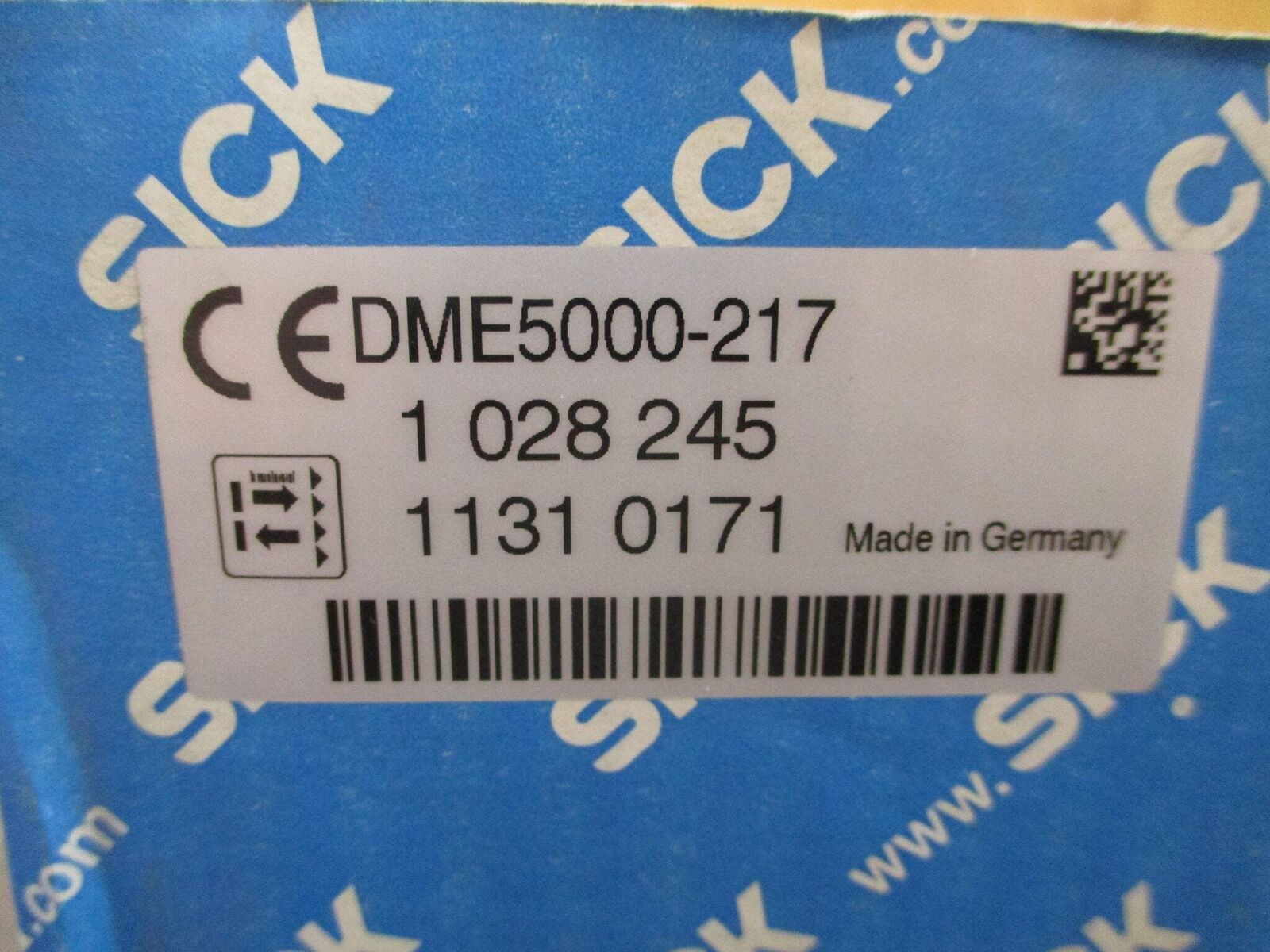 Sick Laser Distance Sensor DME5000-217 *Includes Manual & Software* New Surplus