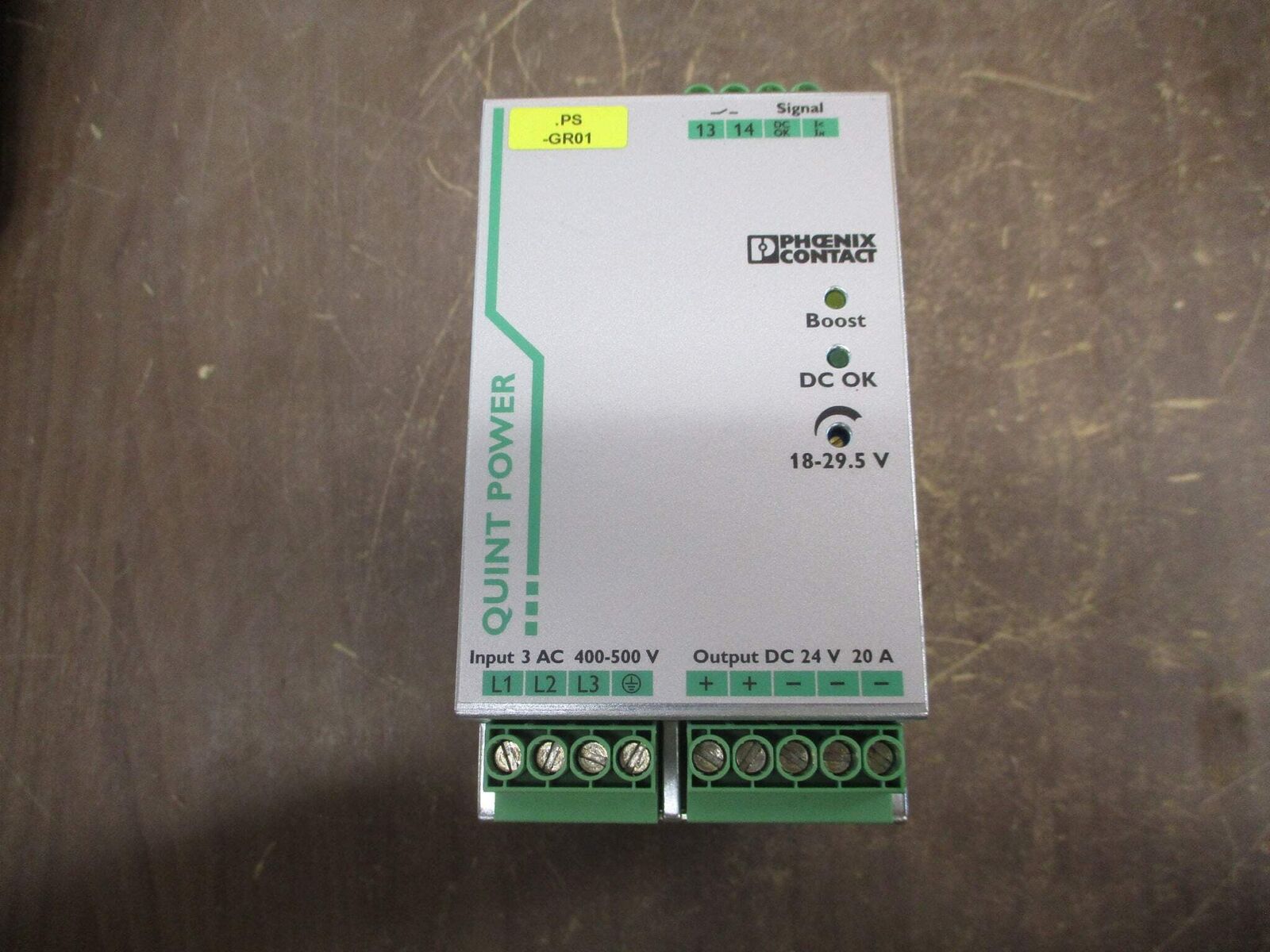 Phoenix Contact Power Supply 2866792 QUINT-PS/3AC/24DC/20 New Surplus