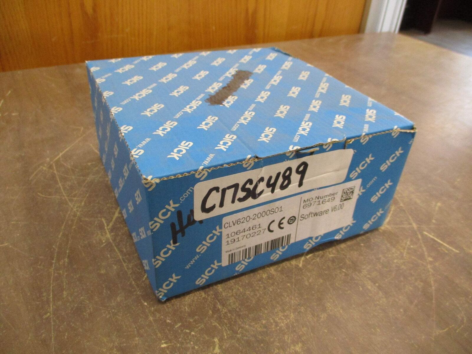 Sick Barcode Scanner CLV620-2000S01 SW V6.00 New Surplus