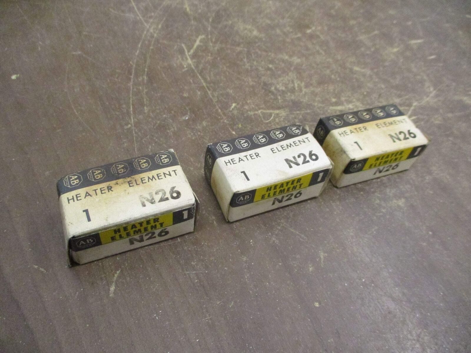 Allen-Bradley Heaters N26 *Lot of 3* New Surplus