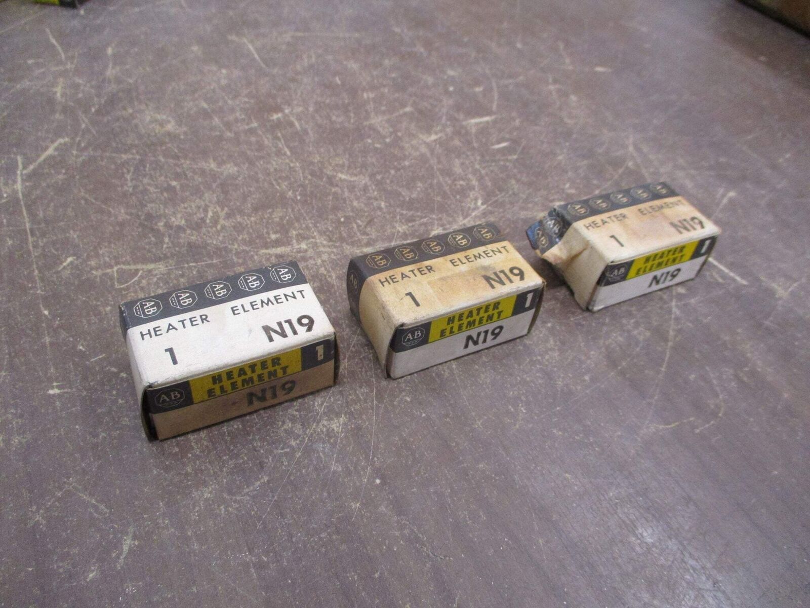 Allen-Bradley Heaters N19 *Lot of 3* New Surplus