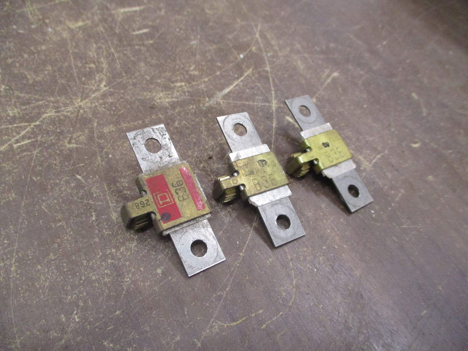 Square D Heaters B36 *Lot of 3* Used