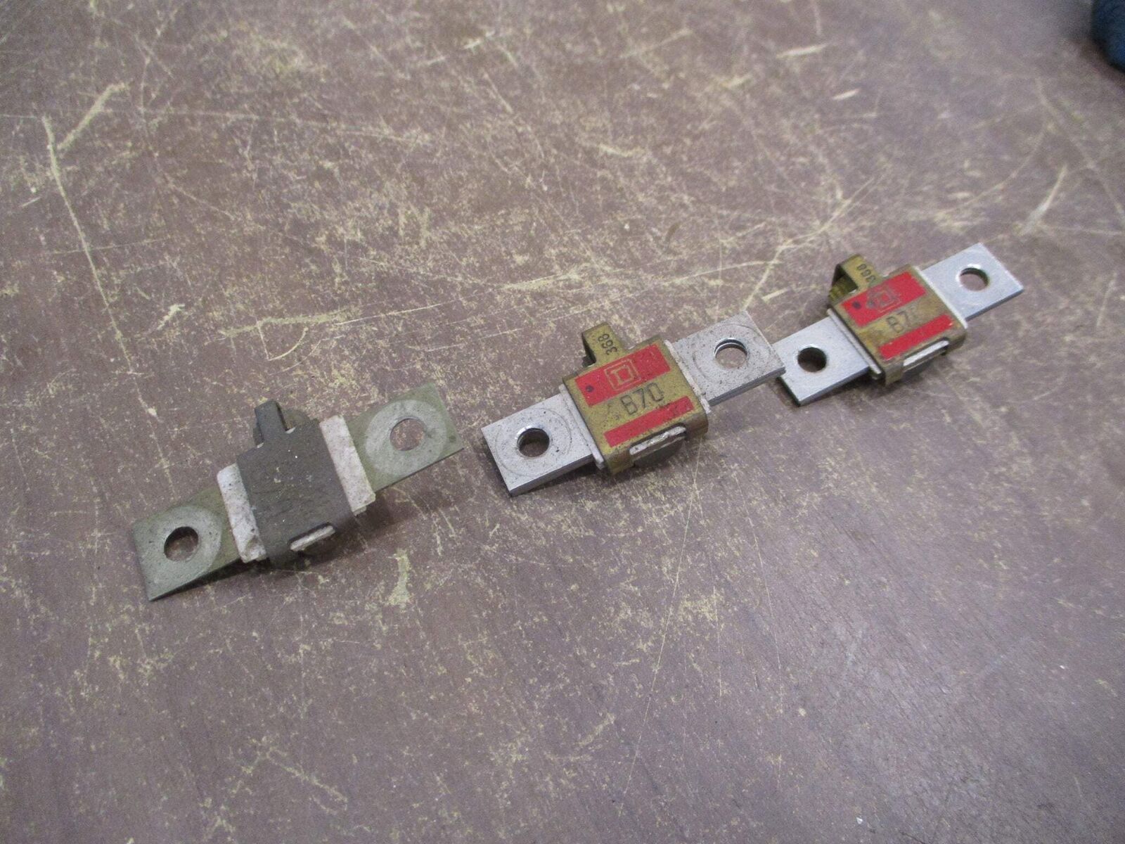 Square D Heaters B70 *Lot of 3* Used