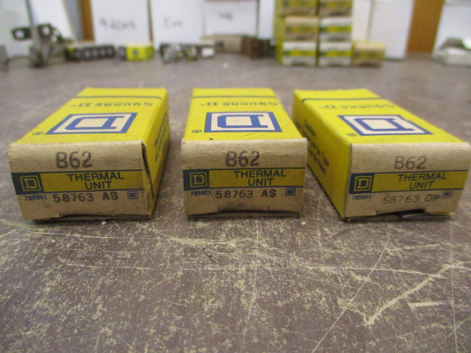 Square D Heaters B62 *Lot of 3* New Surplus