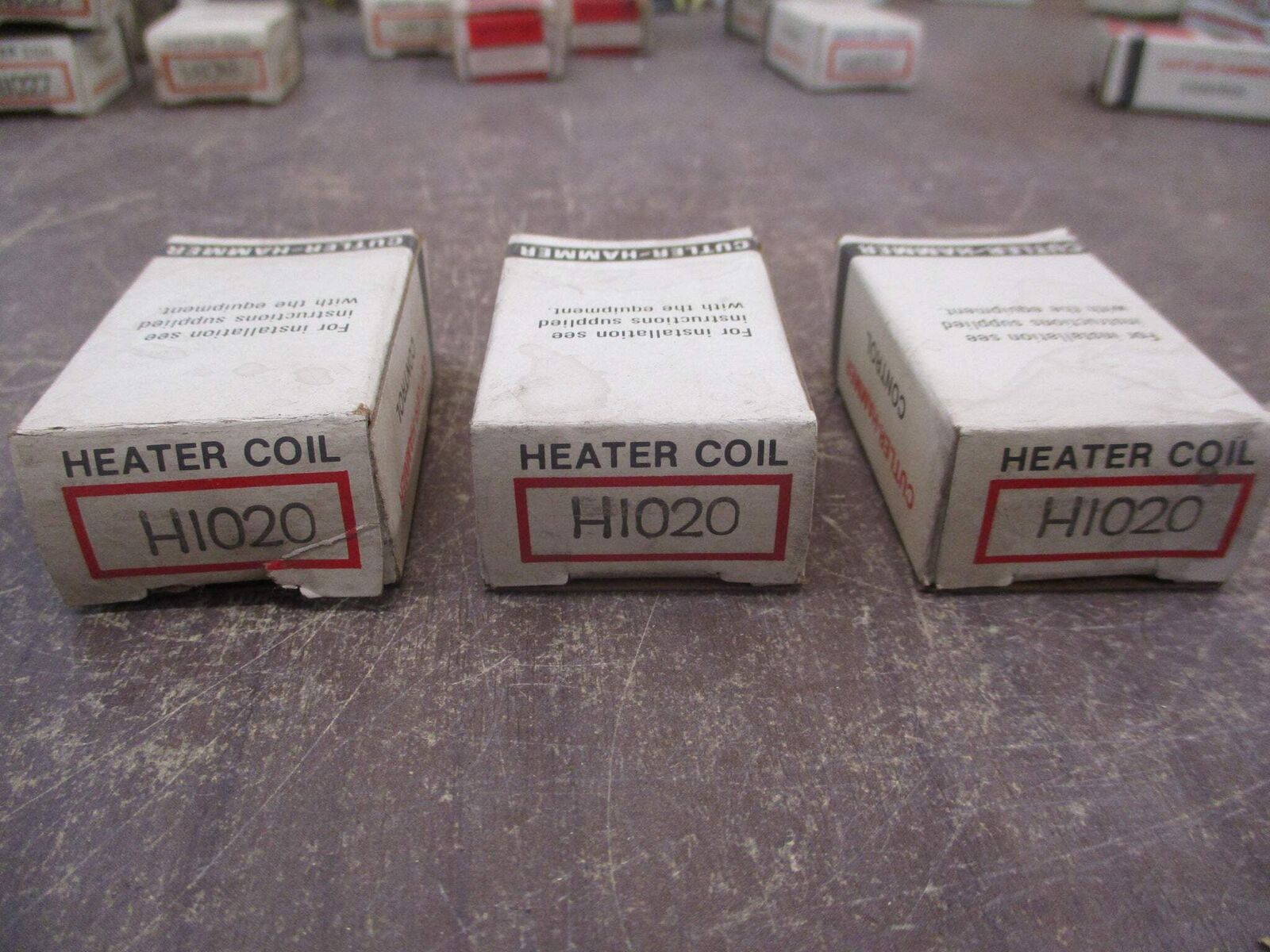 Cutler-Hammer Heaters H1020 *Lot of 3* New Surplus