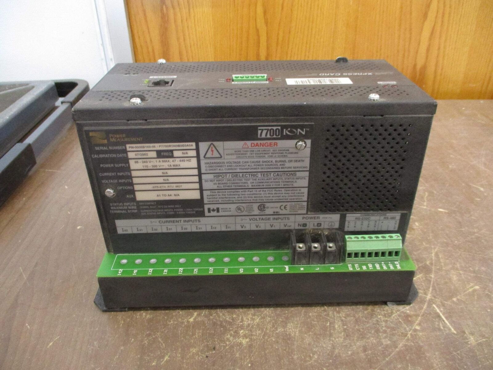Power Measurement Xpress Card Module 7700 ION Used