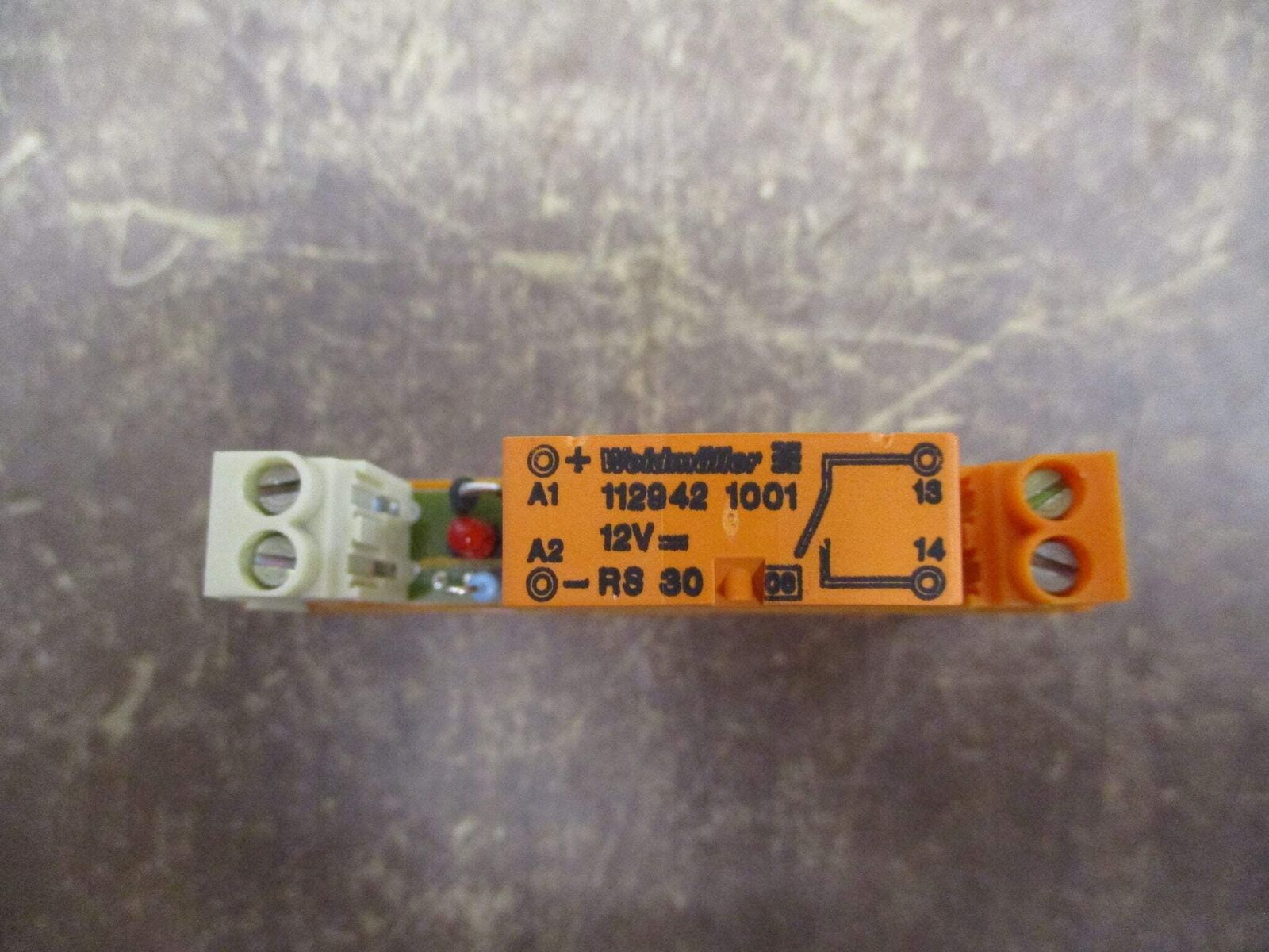 Schrack Relay V23057-B3002-A101 12VDC Coil w/ Base *No Box* New Surplus