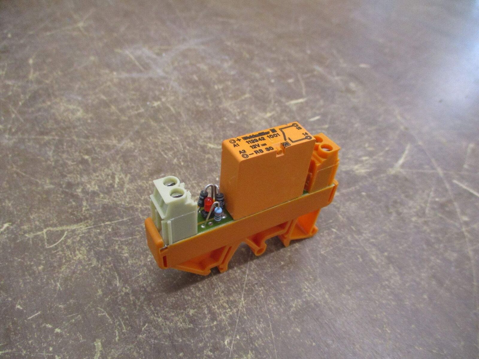 Schrack Relay V23057-B3002-A101 12VDC Coil w/ Base *No Box* New Surplus