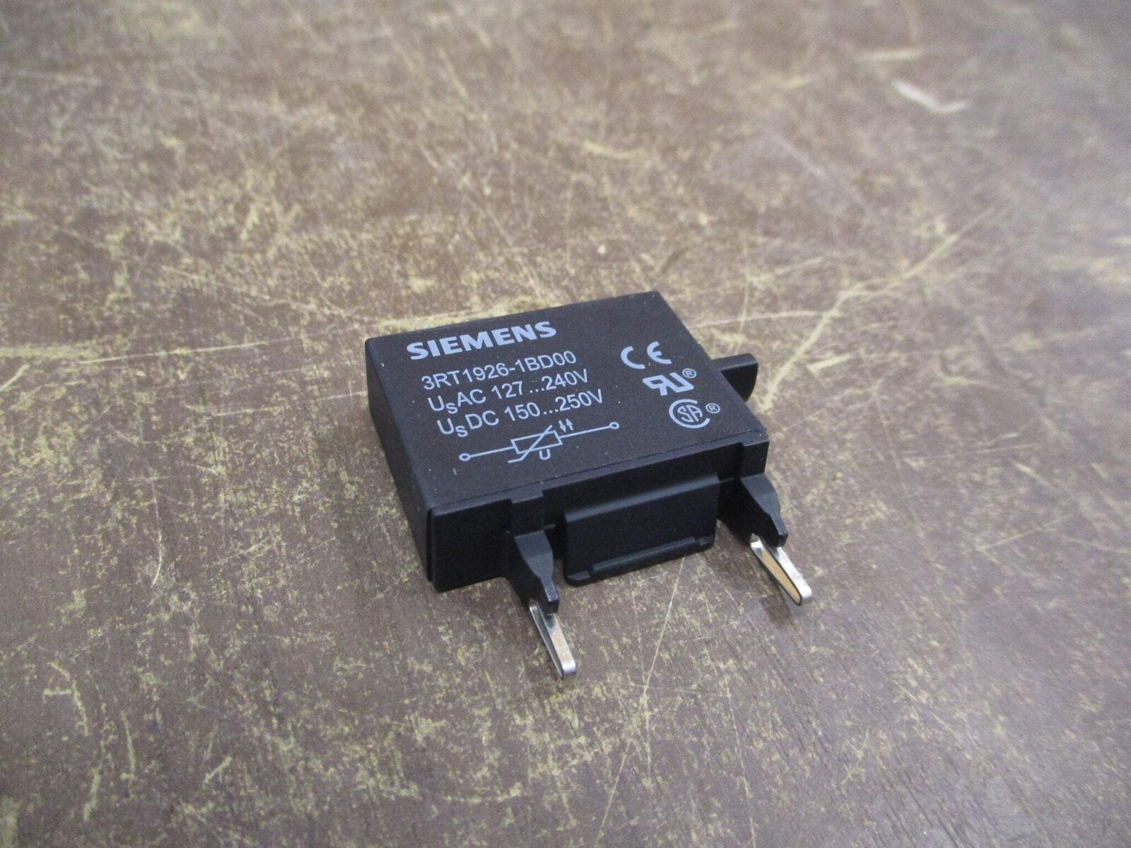 Siemens Surge Suppressor 3RT1926-1BD00 127-240VAC 150-250VDC New Surplus
