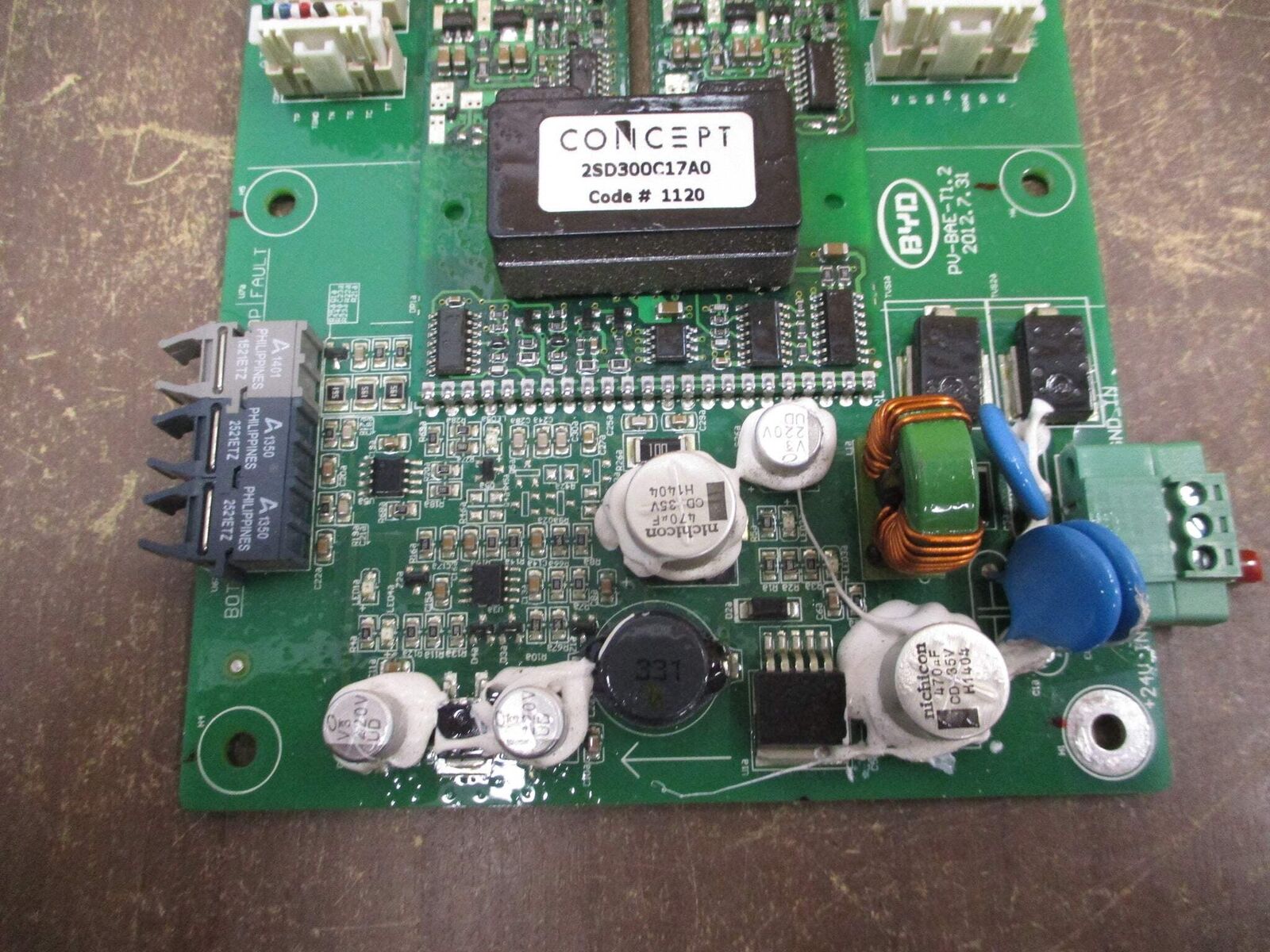BYD Driver Board Assembly PV-BAE-T1.2 Used