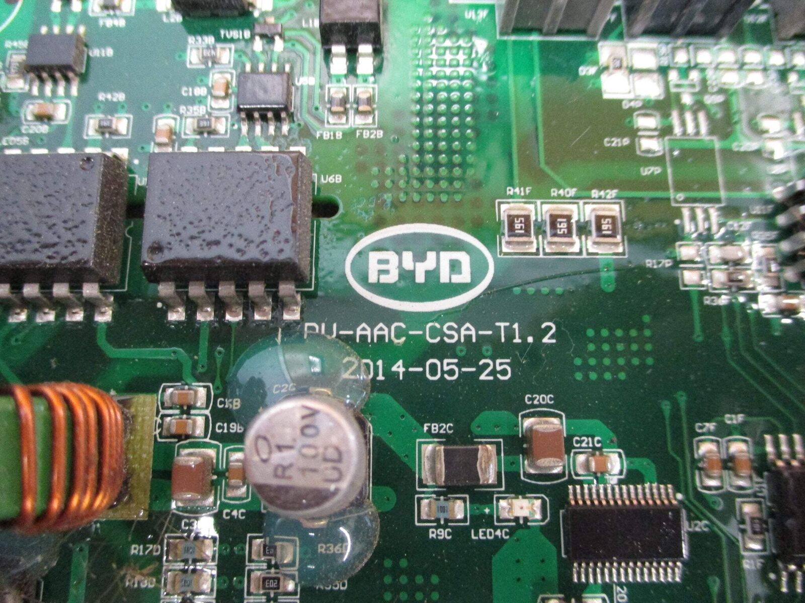 BYD Control Board PV-AAC-CSA-T1.2 Used
