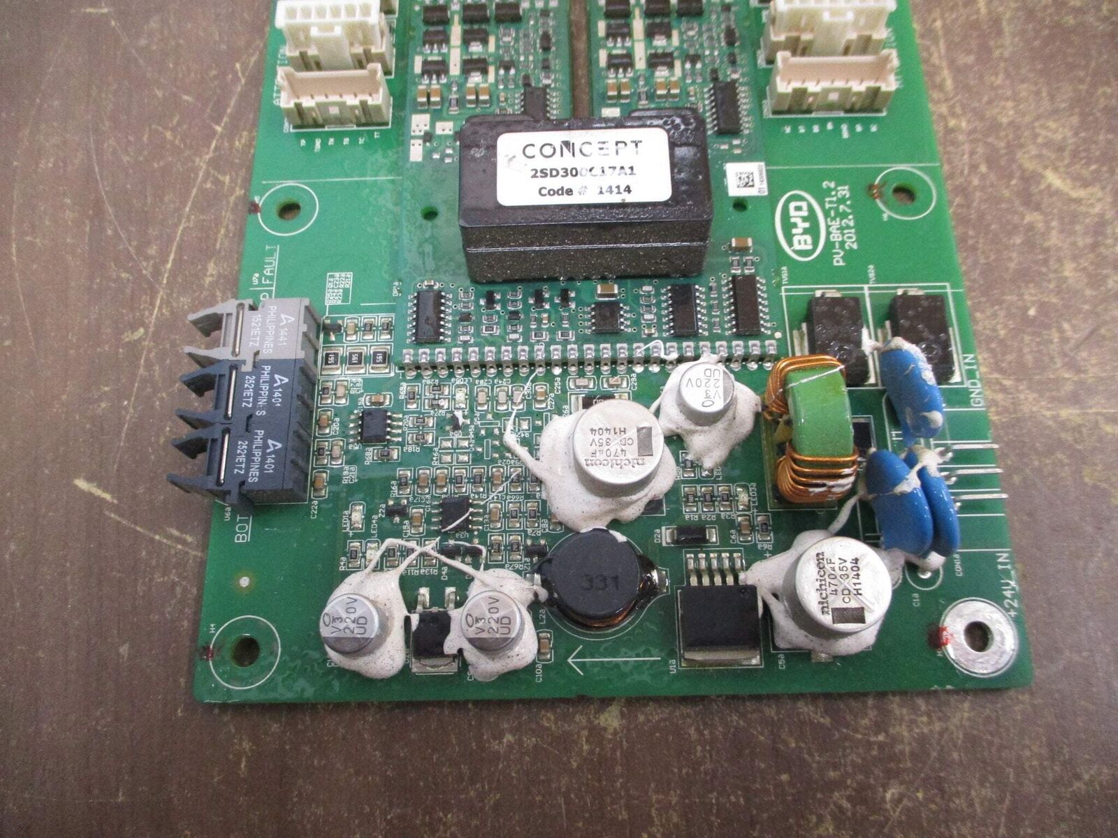 BYD Driver Board Assembly PV-BAE-T1.2 Used