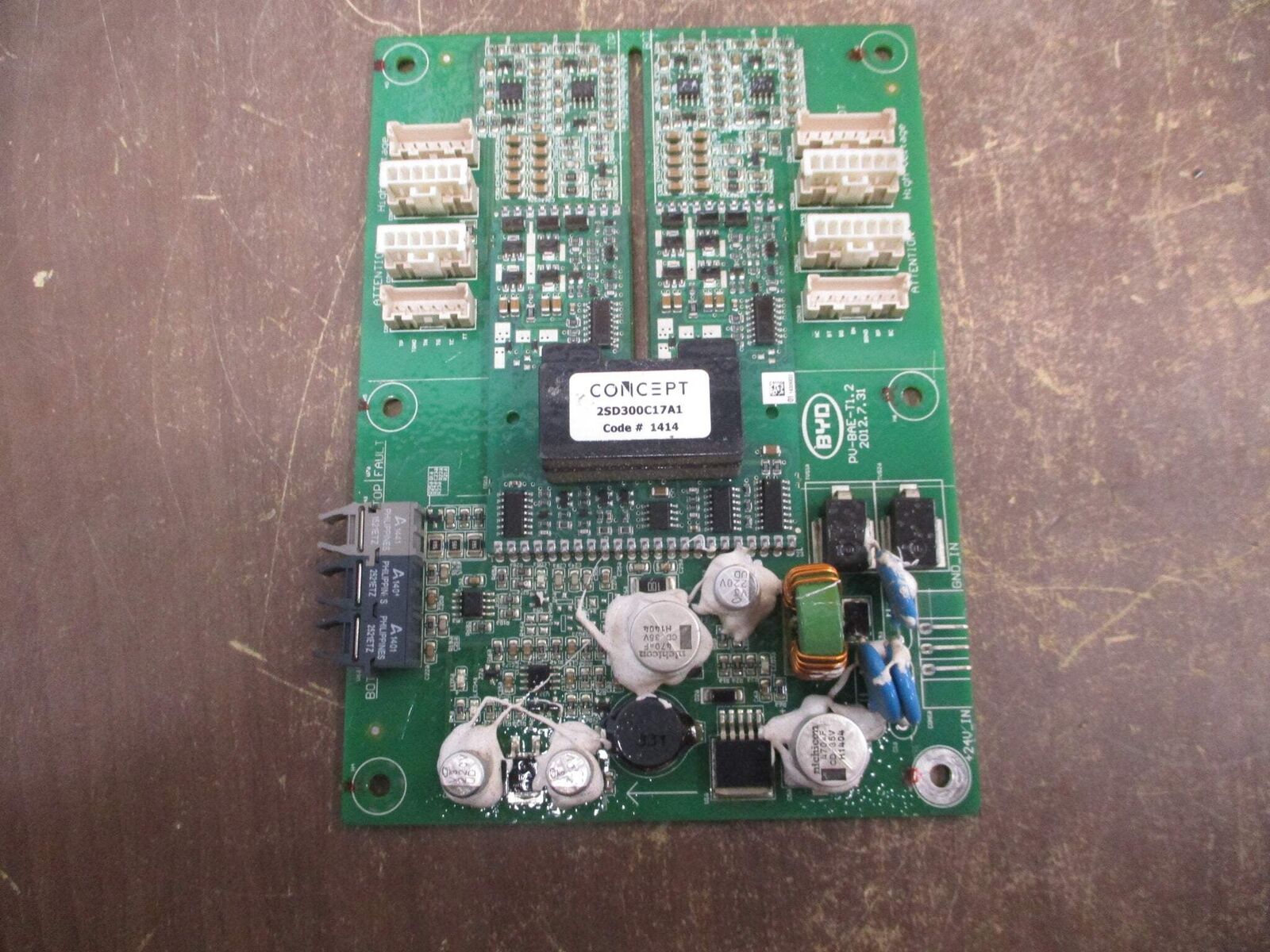 BYD Driver Board Assembly PV-BAE-T1.2 Used