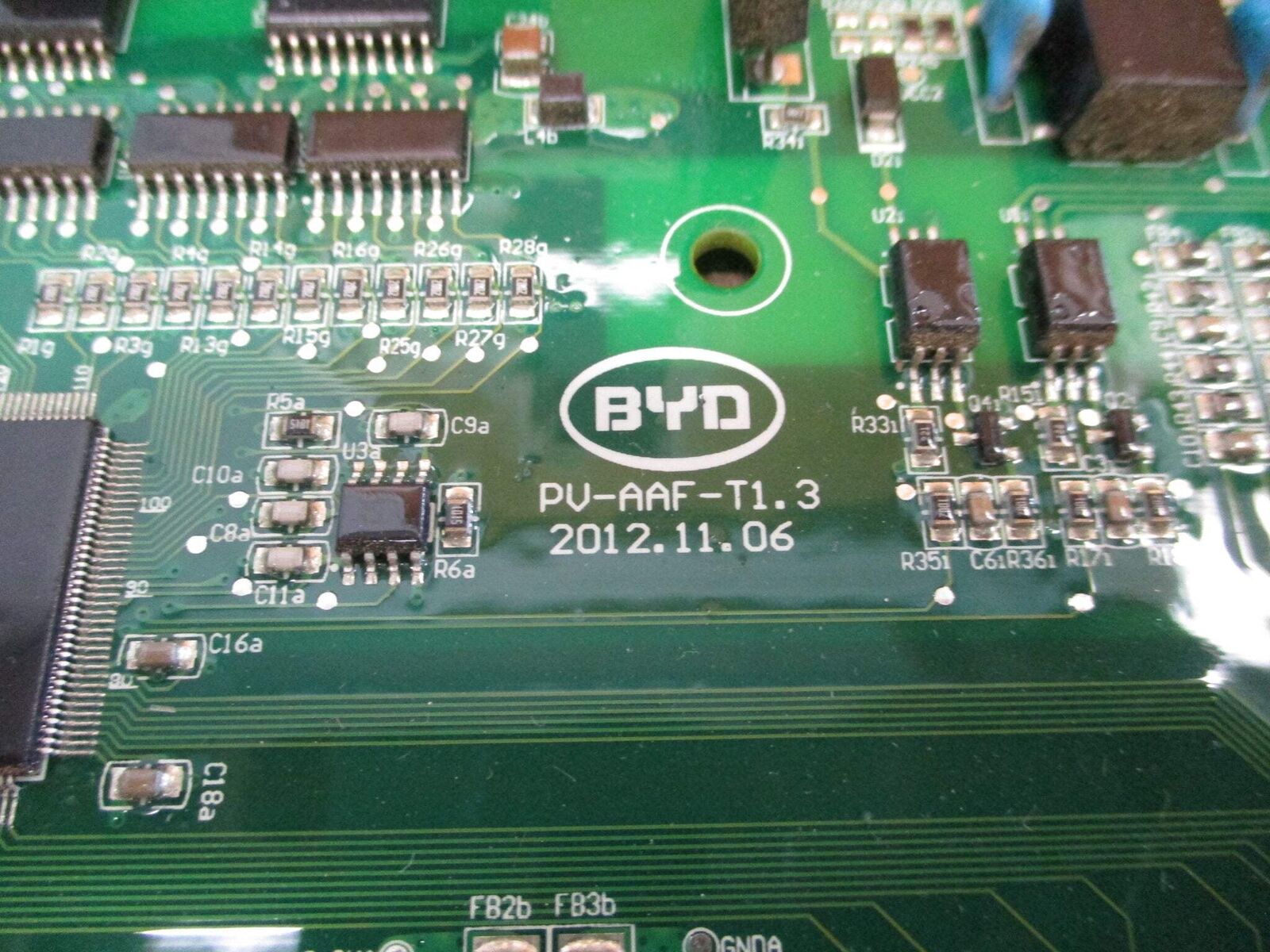 BYD Control Board PV-AAF_T1.3 Used