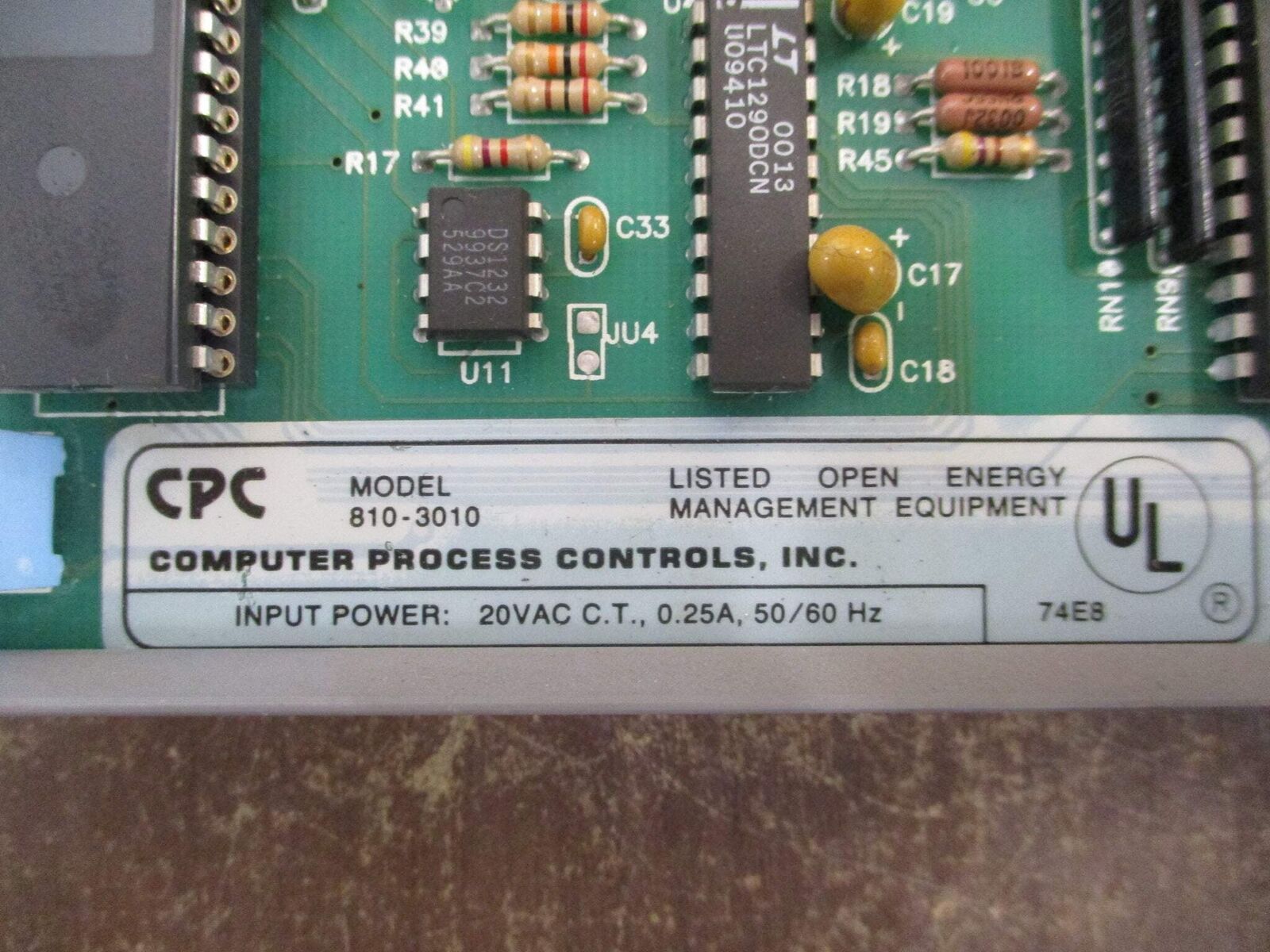 CPC 16AI Board 810-3010 Ver. 3.2 Used