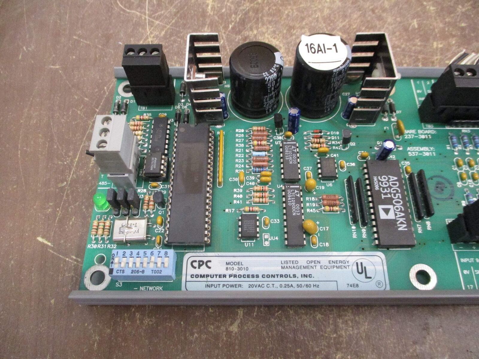 CPC 16AI Board 810-3010 Ver. 3.2 Used
