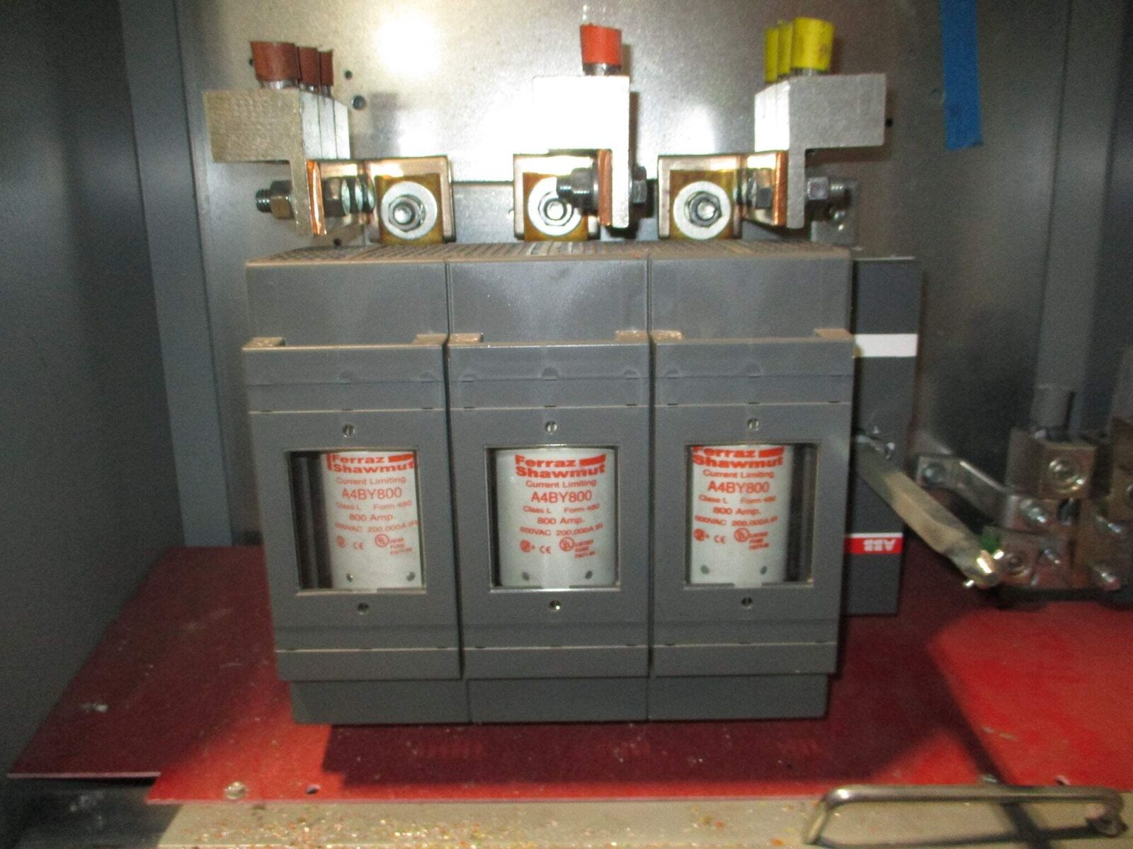 AMP Combination Meter Main MCT367L 800A 600V 3Ph 4W Service Entrance Rated
