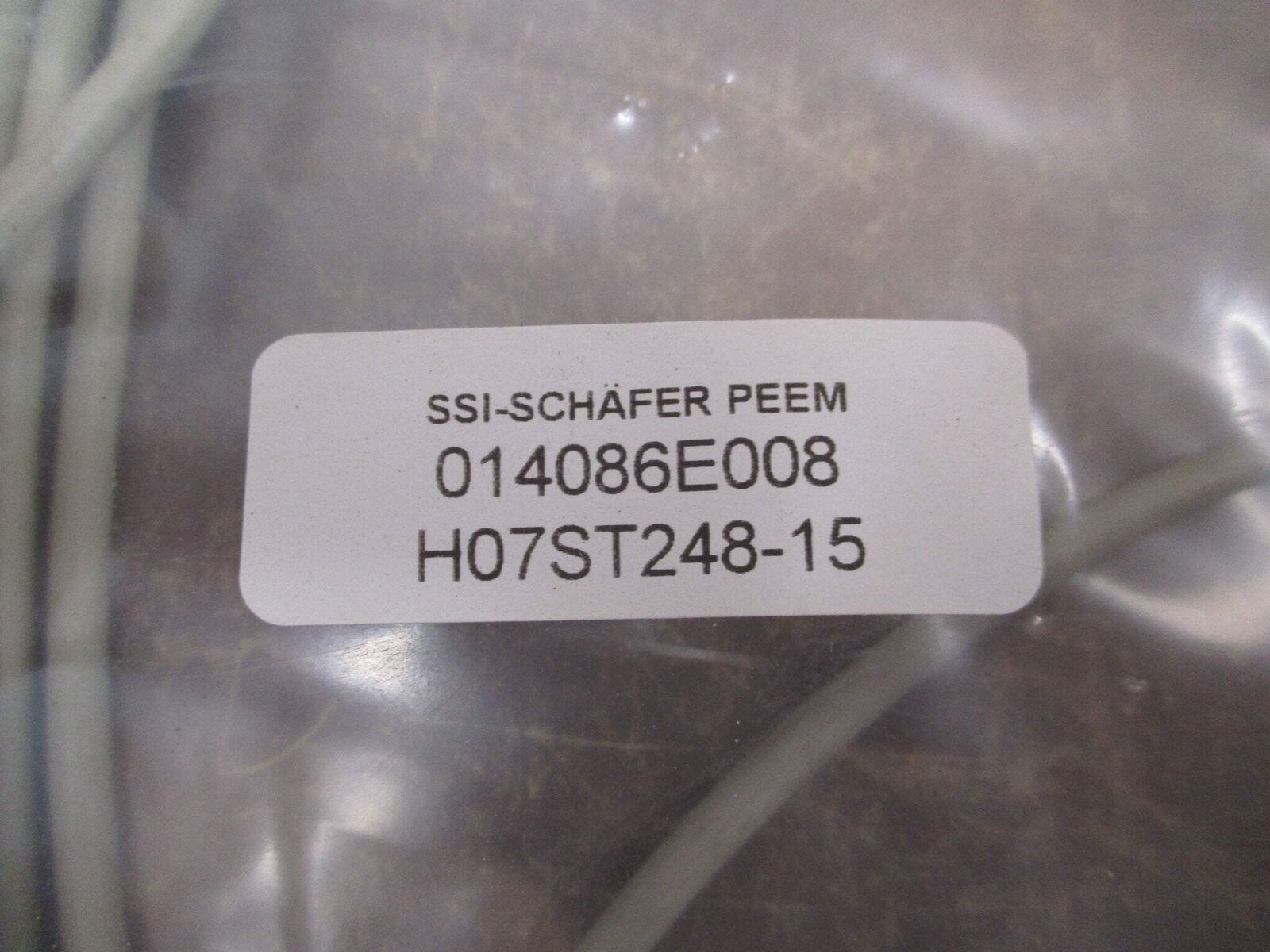 SSI Schaefer Peem Cable H07ST248-15 *No Box* New Surplus