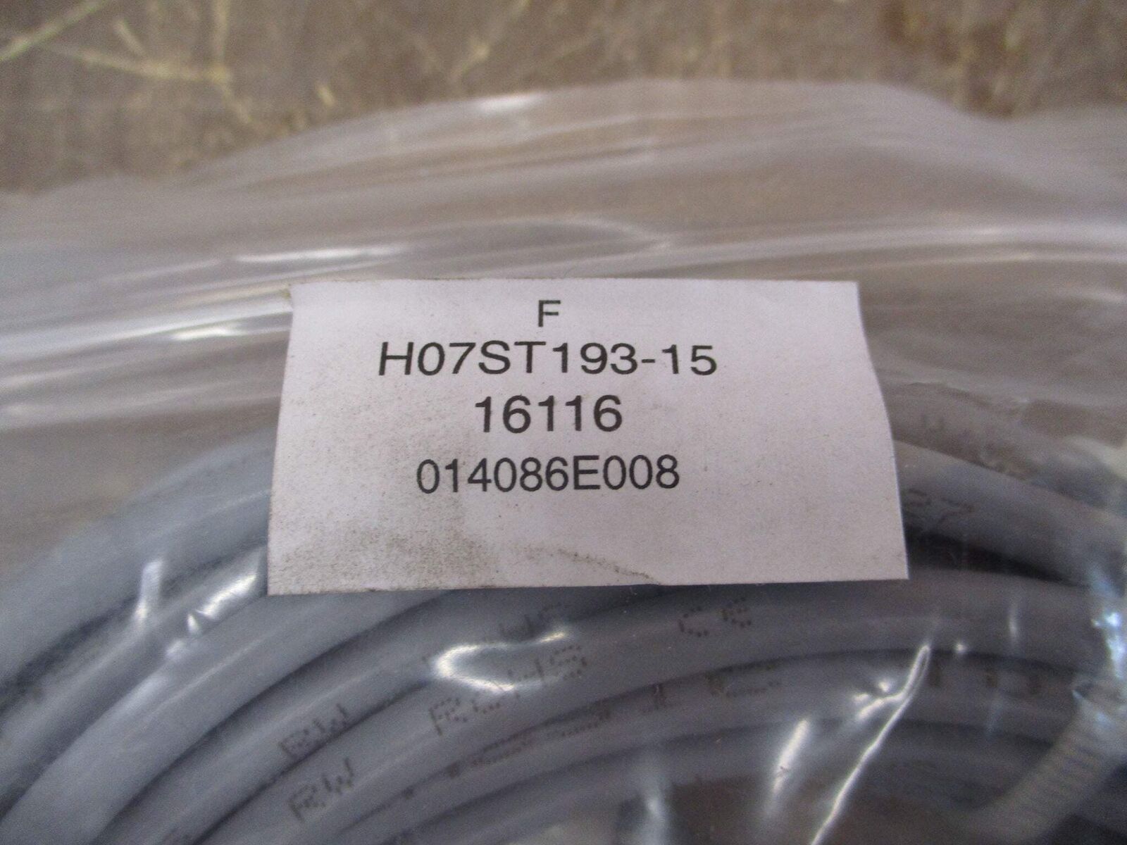 SSI Schaefer Peem Cable H07ST193-15 *No Box* New Surplus