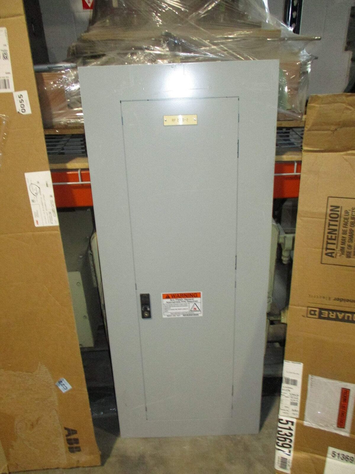 GE A Series Breaker Cover Panel AF49SN Surface Mount Used