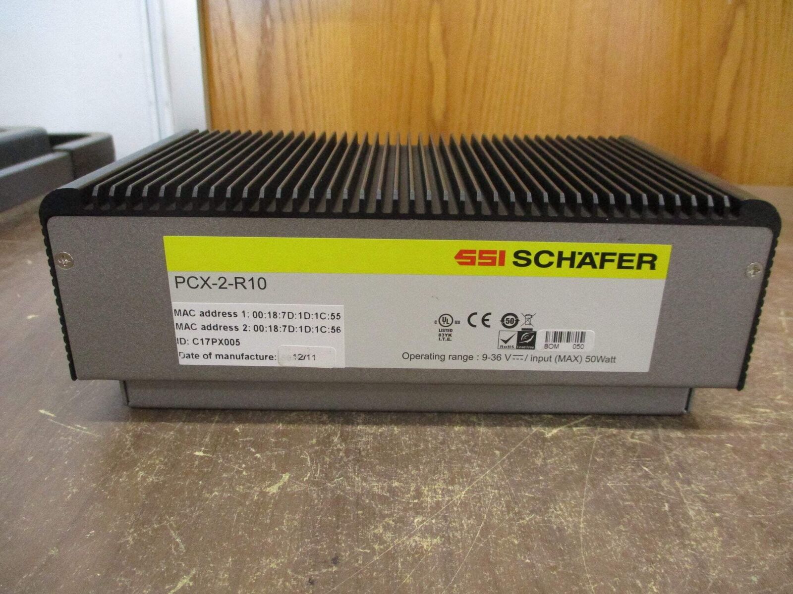 SSI Schafer Industrial Controller PCX-2-R10 9-36VDC 50W New Surplus