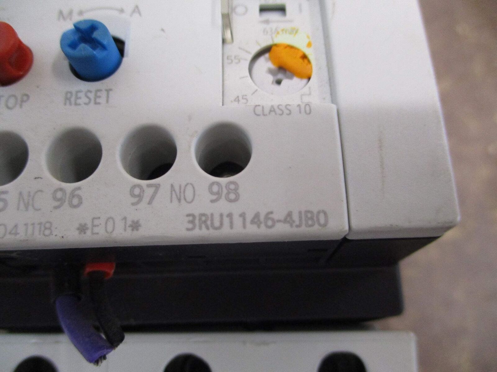 Siemens Sirius Solid State Overload 3RU1146-4JB0 Trip: 45-63A Used