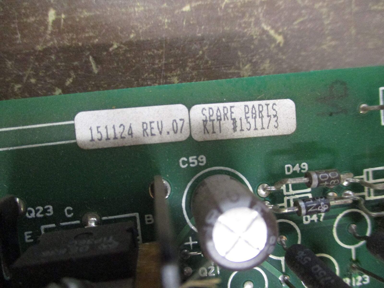 Allen-Bradley Base Driver Board 151124 Rev. 07 Used
