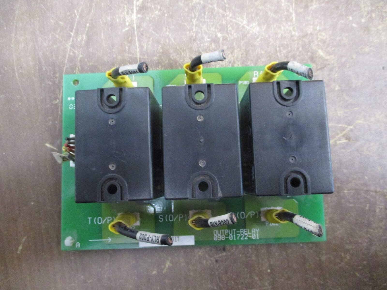 CPC Output Relay Board 01722-02-317 Used