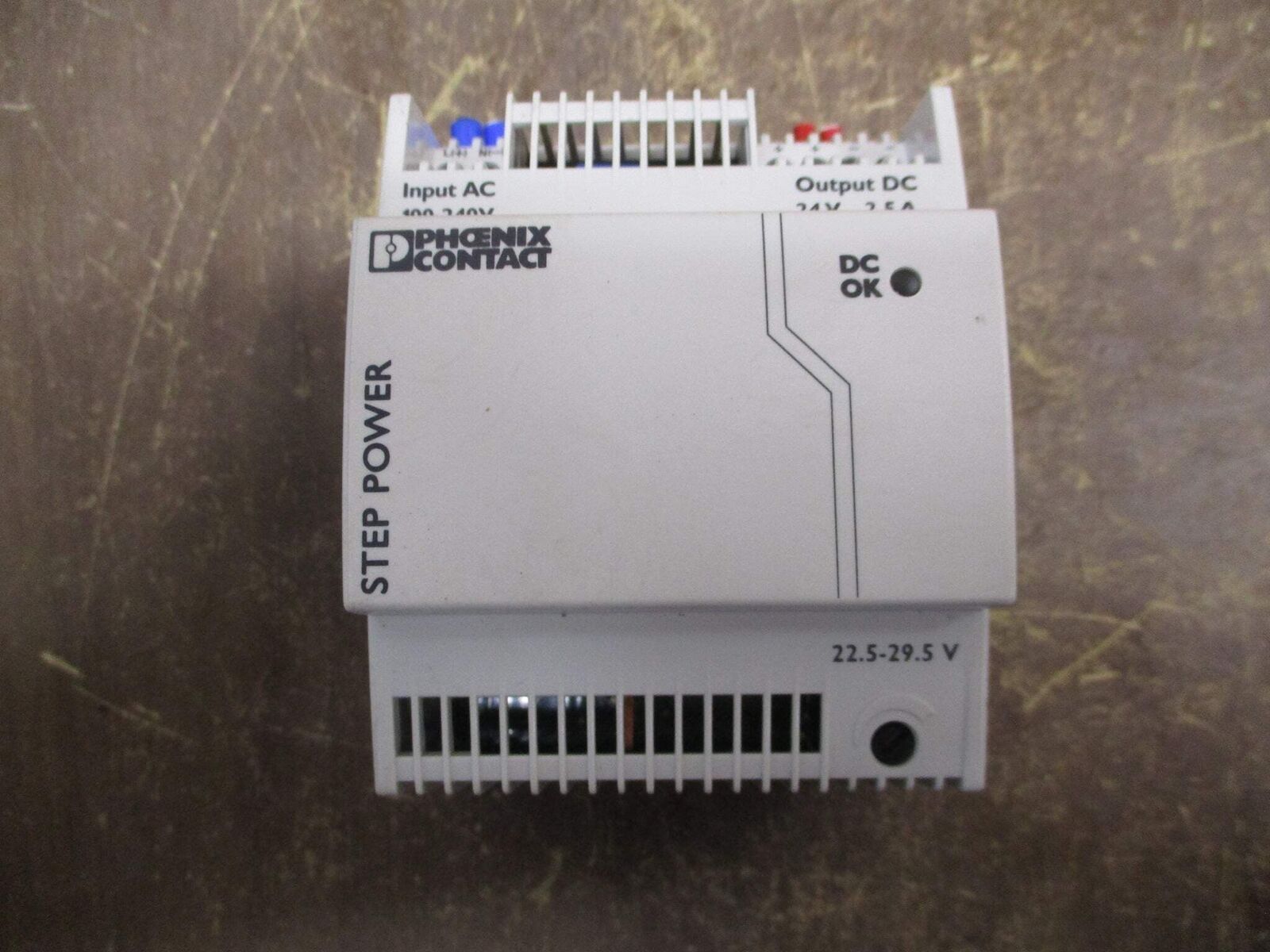 Phoenix Contact Step Power Supply 2868651 STEP-PS/1AC/24DC/2.5 Input: 100-240VAC