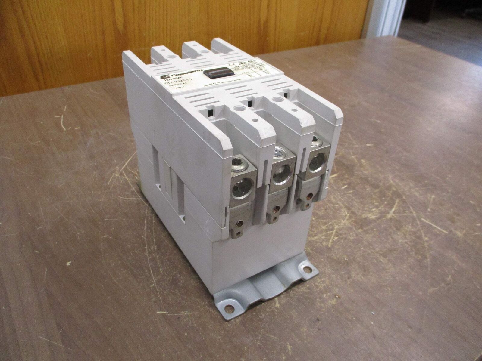 Copeland Contactor 012-3120-01 Ser. A1 120V Coil 120A 600V w/ Aux Contact Used