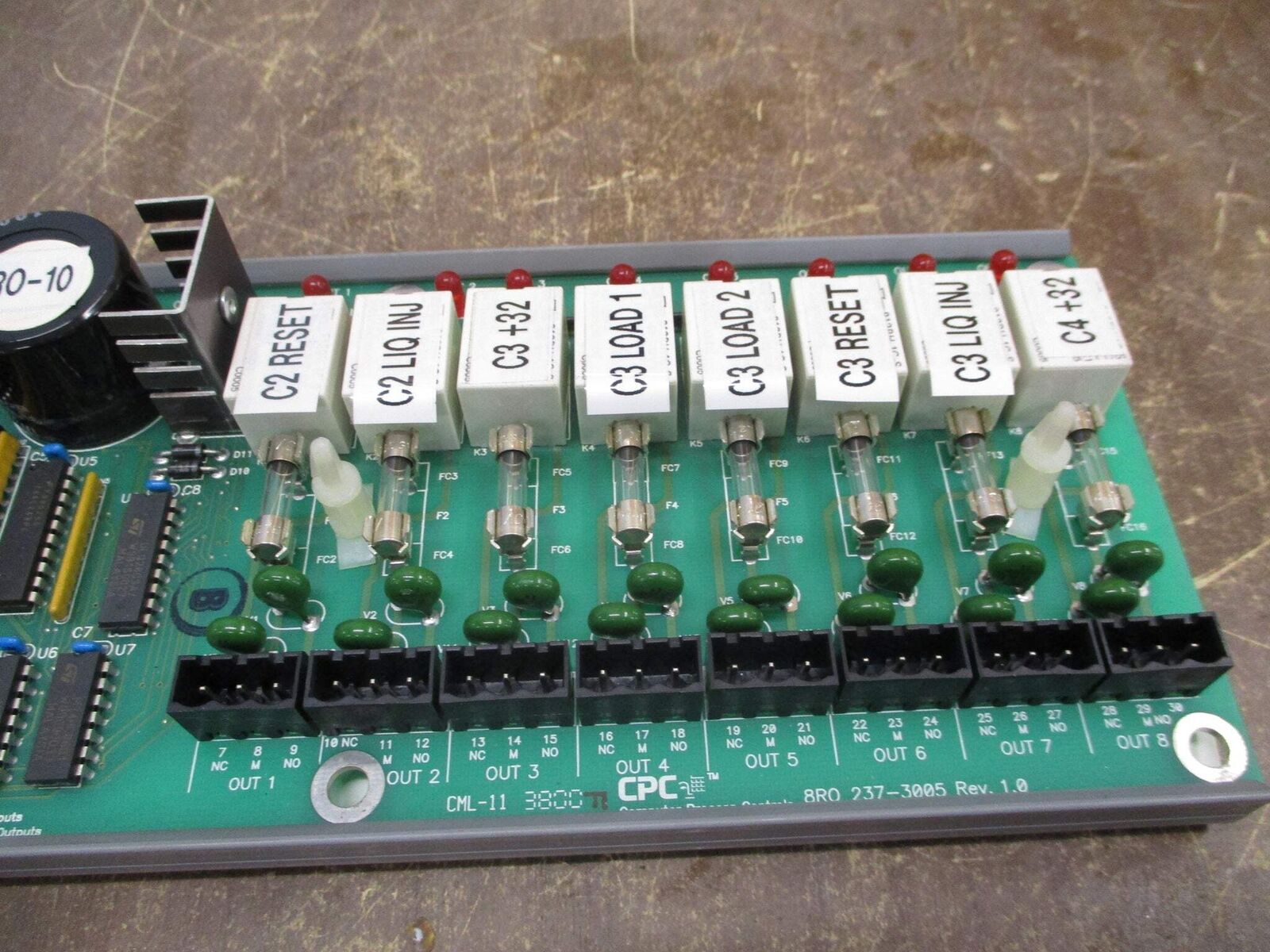CPC 8RO Board 237-3005 Rev. 1.0 Used