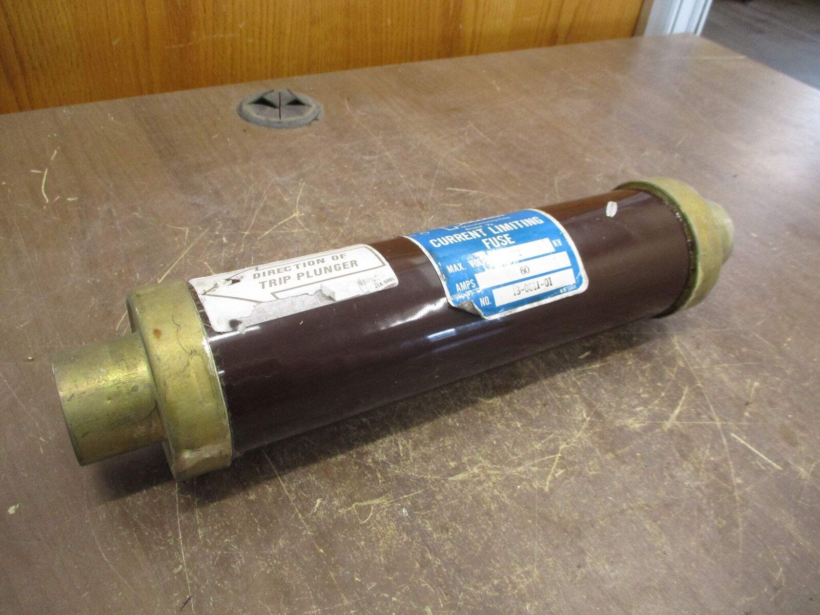 Line Power Fuse 13-0011-01 60A 12kV Used