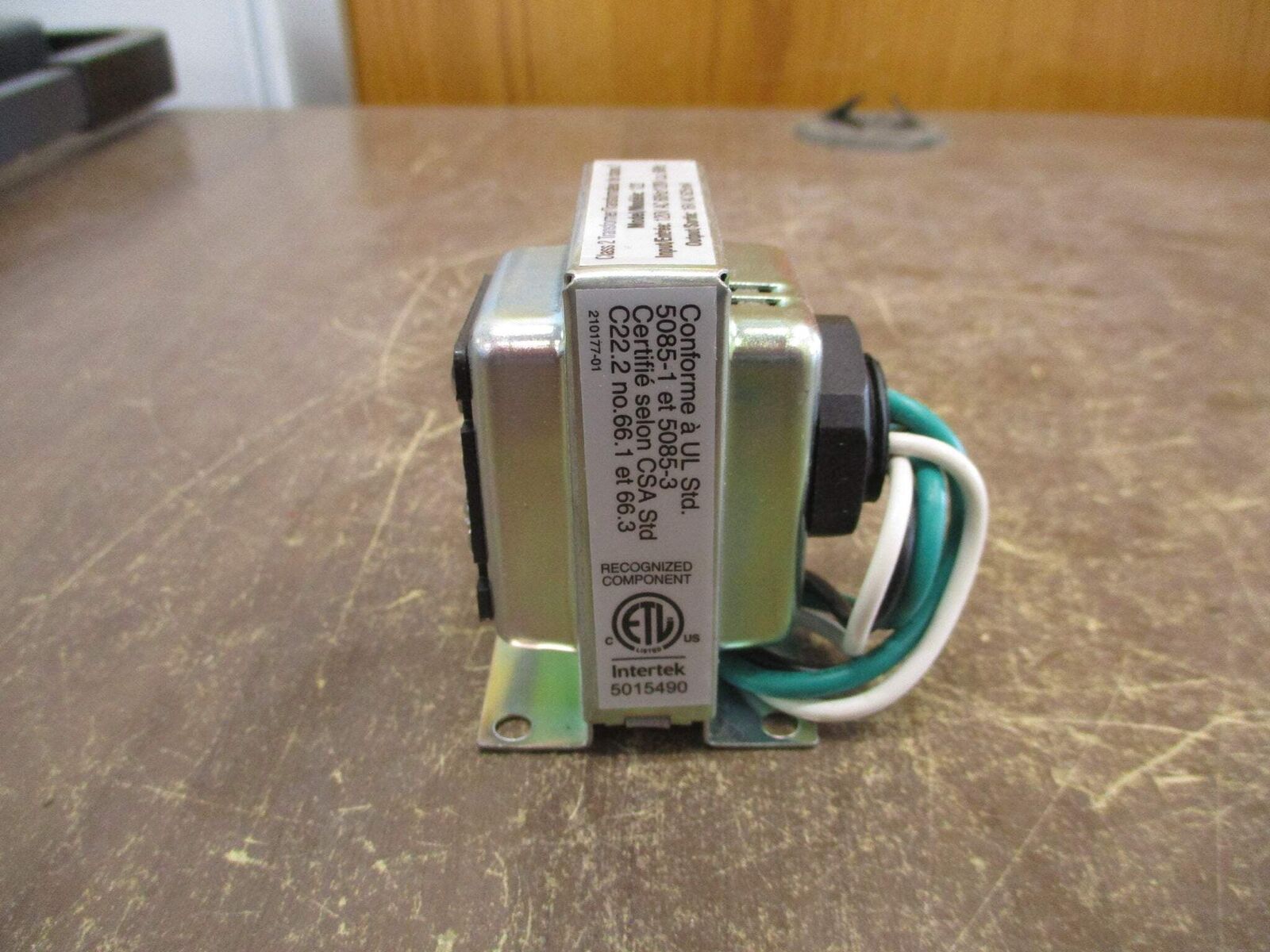Intertek Transformer 122 Pri: 120V Sec: 16V 60Hz New Surplus