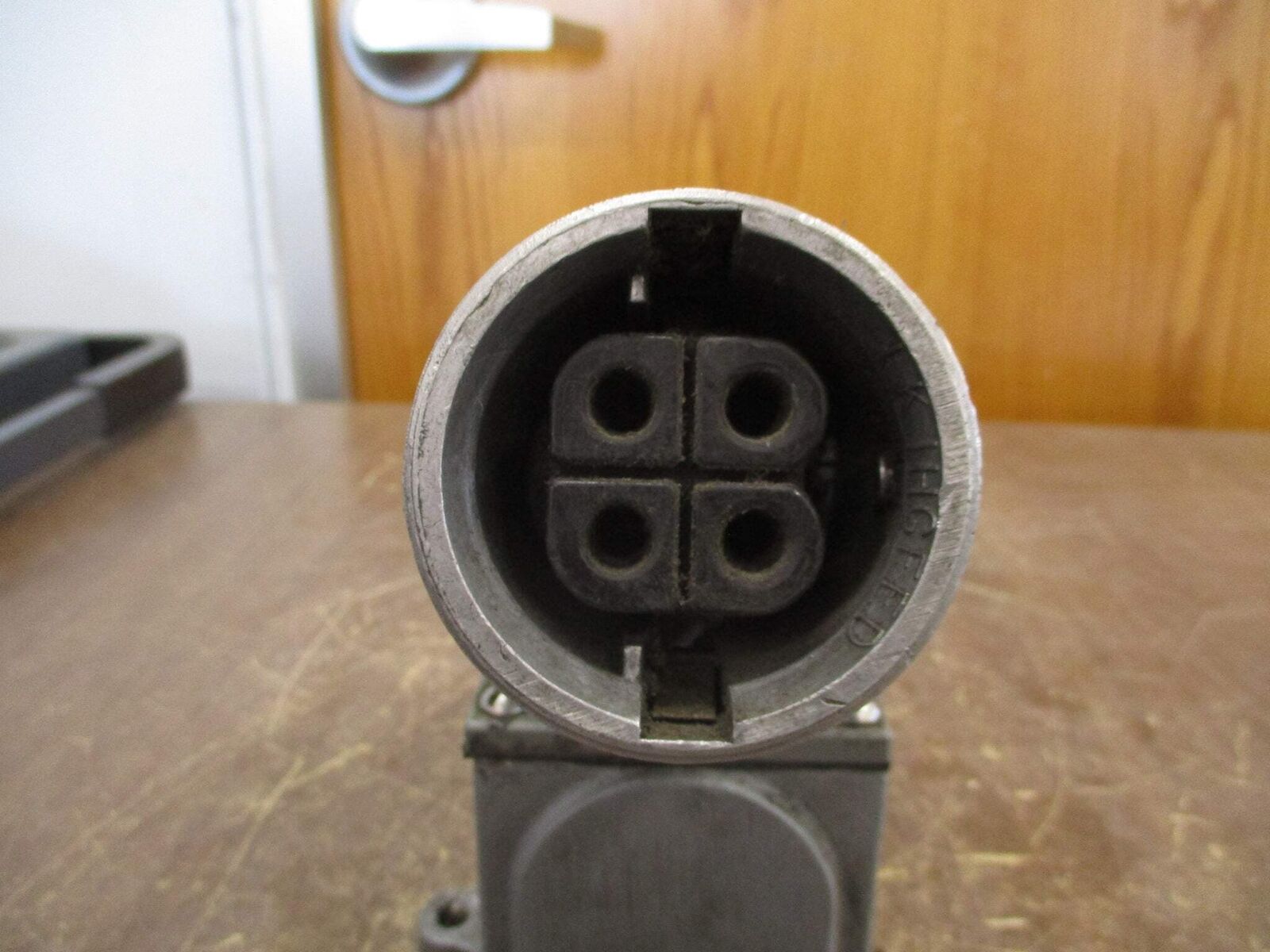 Russellstoll Receptacle JRFA334H 30A 250/600V W/Base & Angle Adapter *No Cover*