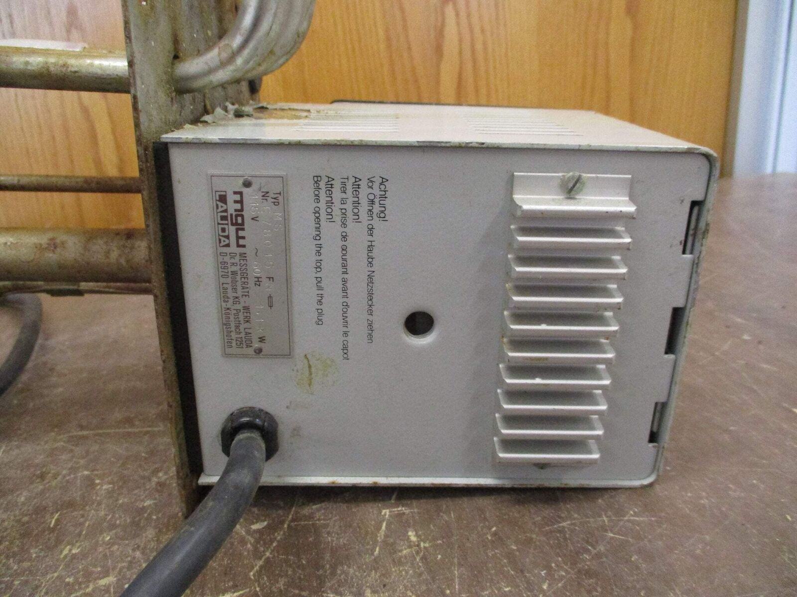 MGW Lauda Immersion Circulator Type MS 115V 60Hz 1.1kW Used