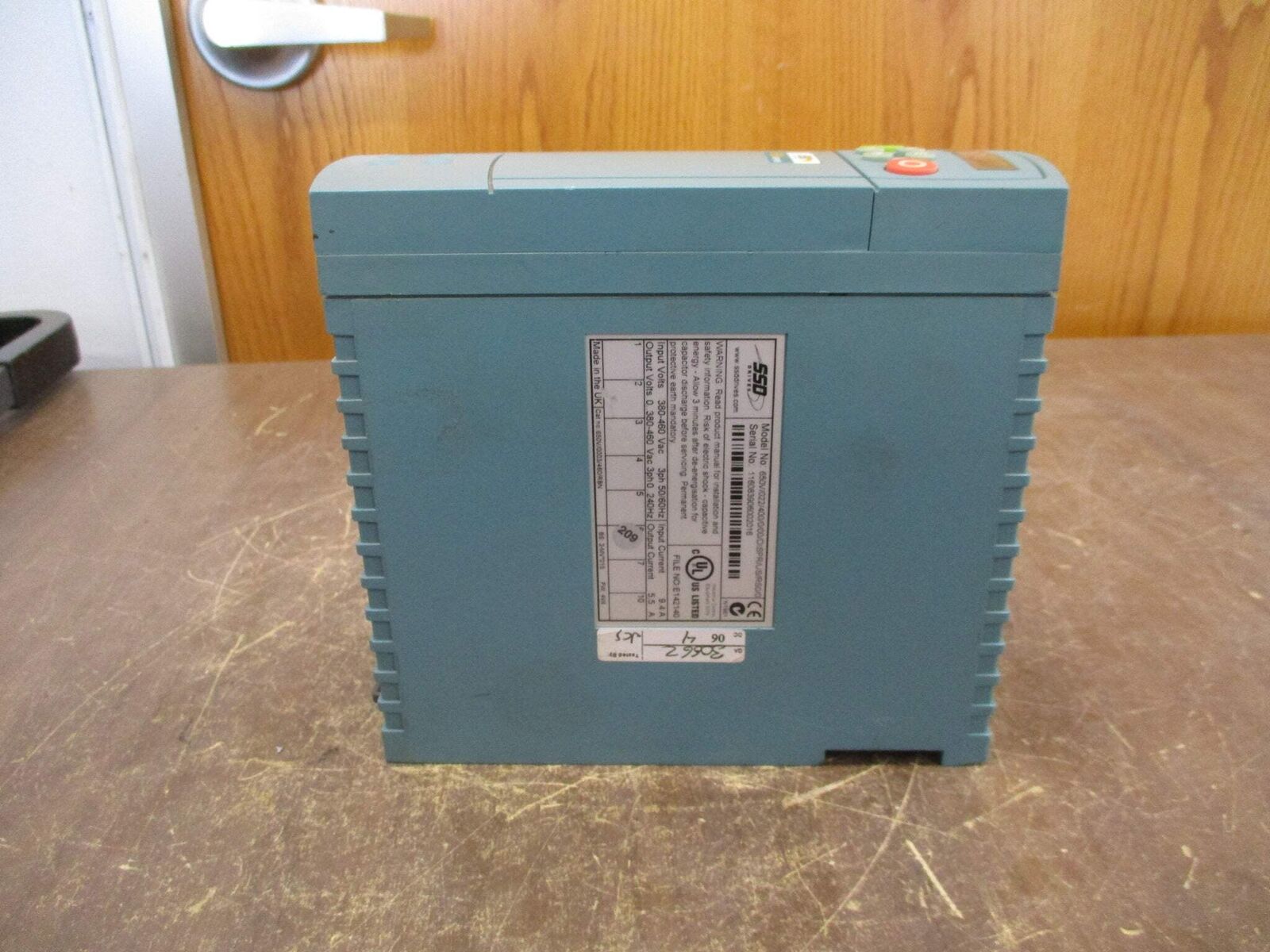 SSD 650 Series AC Drive 650V/0003/460/RBN 3HP 3Ph Used