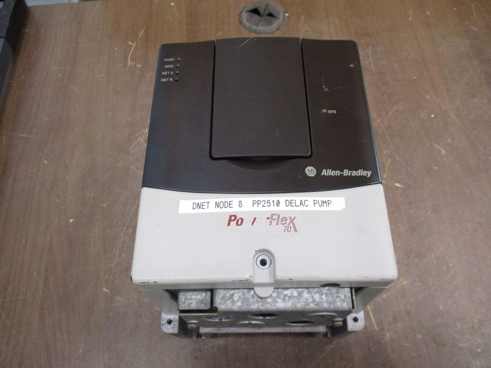 Allen-Bradley PowerFlex 70 AC Drive 20AD8P0A0AYNNNNN 5HP 3Ph *No Keypad* Used