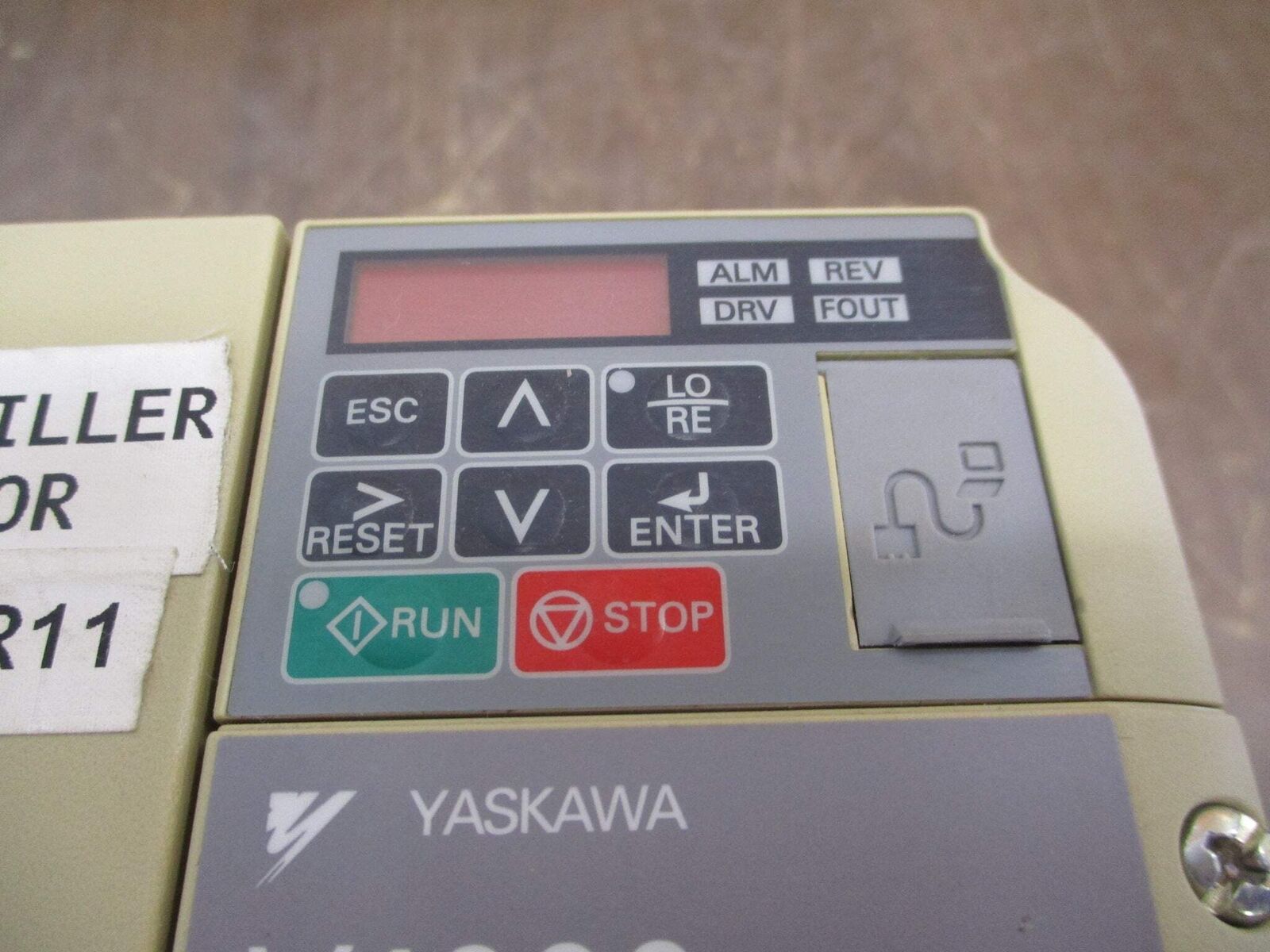 Yaskawa V1000 AC Drive CIMR-VU4A0011FAA 7.5HP 3Ph Used.