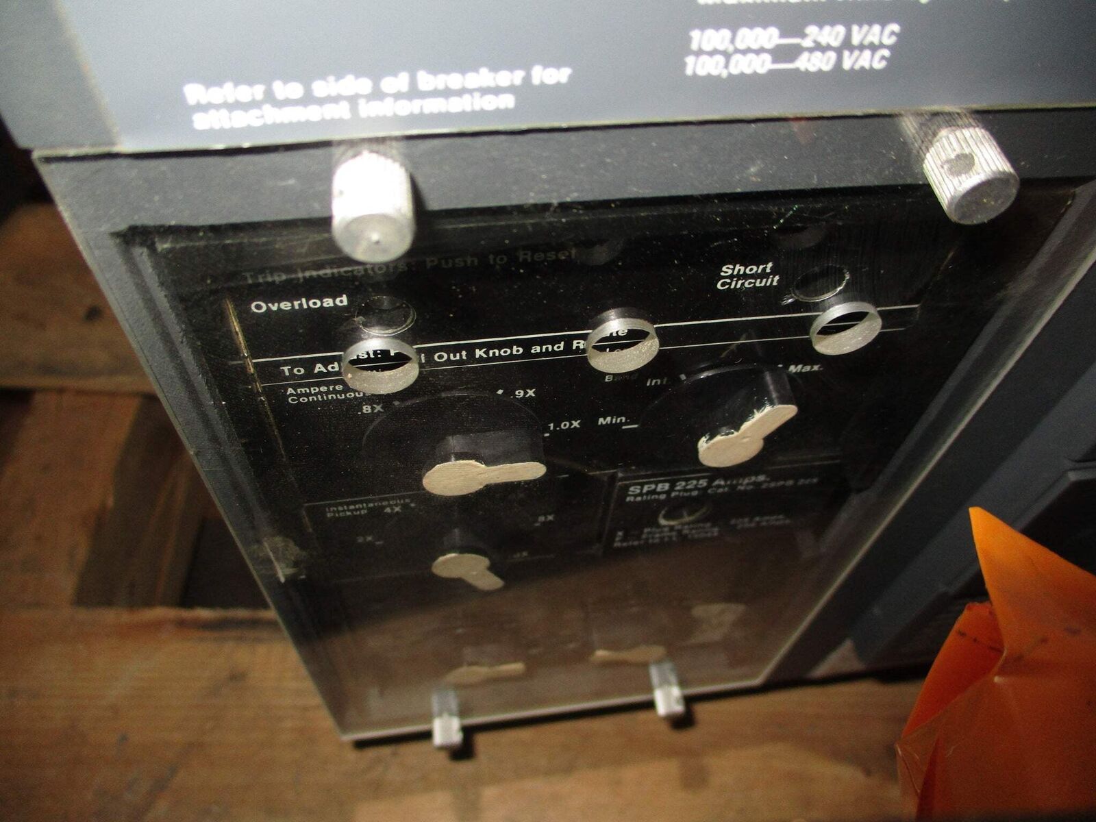 Westinghouse Circuit Breaker SPB 100 250A Frame 225A Plug 3P Used