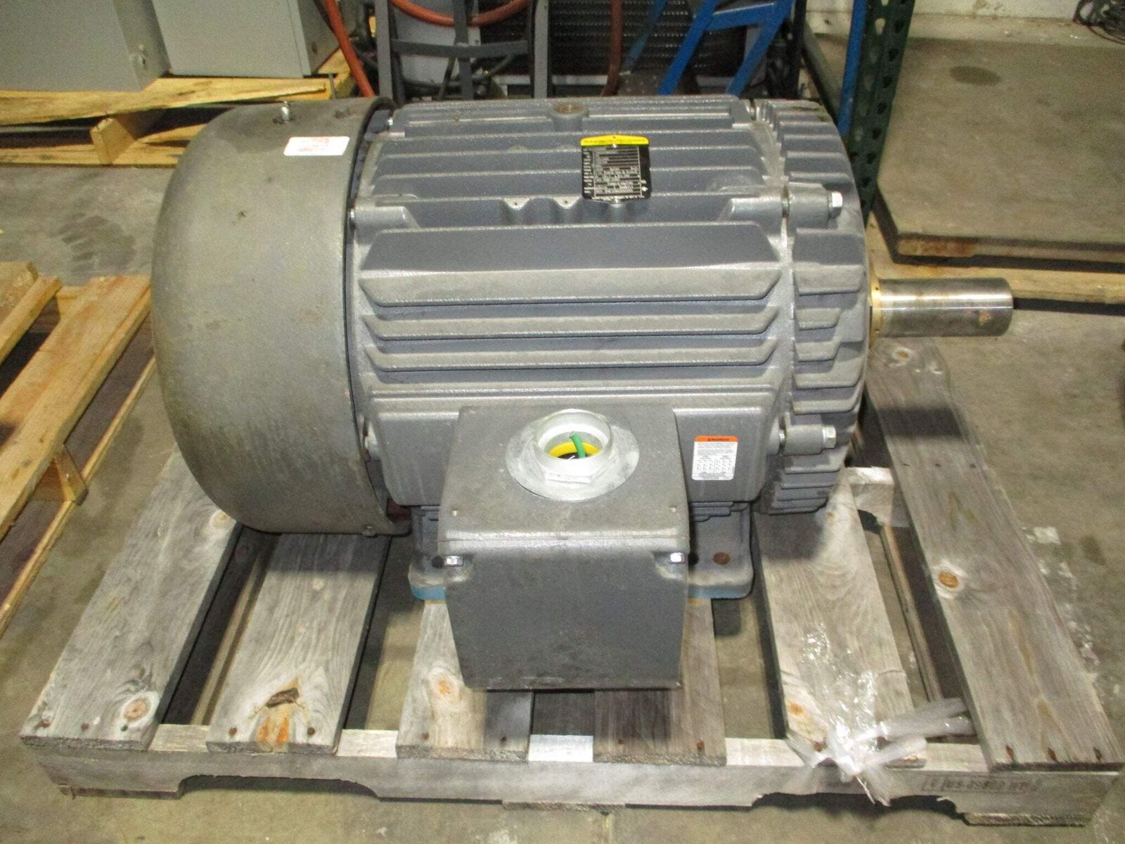 Baldor Motor M4458T 50HP 230/460V 126/63A 900RPM 60Hz 3Ph 404T Frame Used